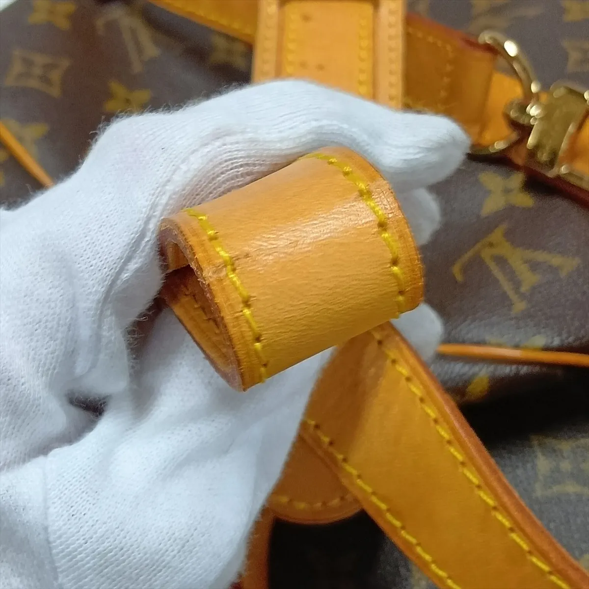 Monogram Keepall Bandoulière 45 M41418 TH0927 Brown — view 12