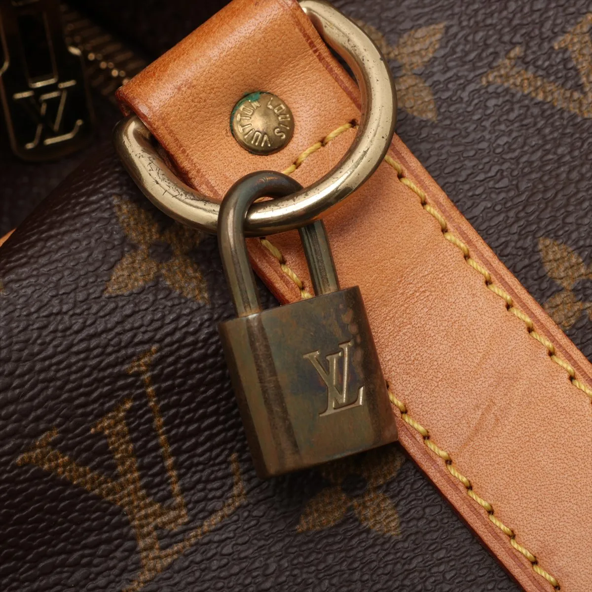 Monogram Keepall Bandoulière 45 M41418 TH0927 Brown — view 10