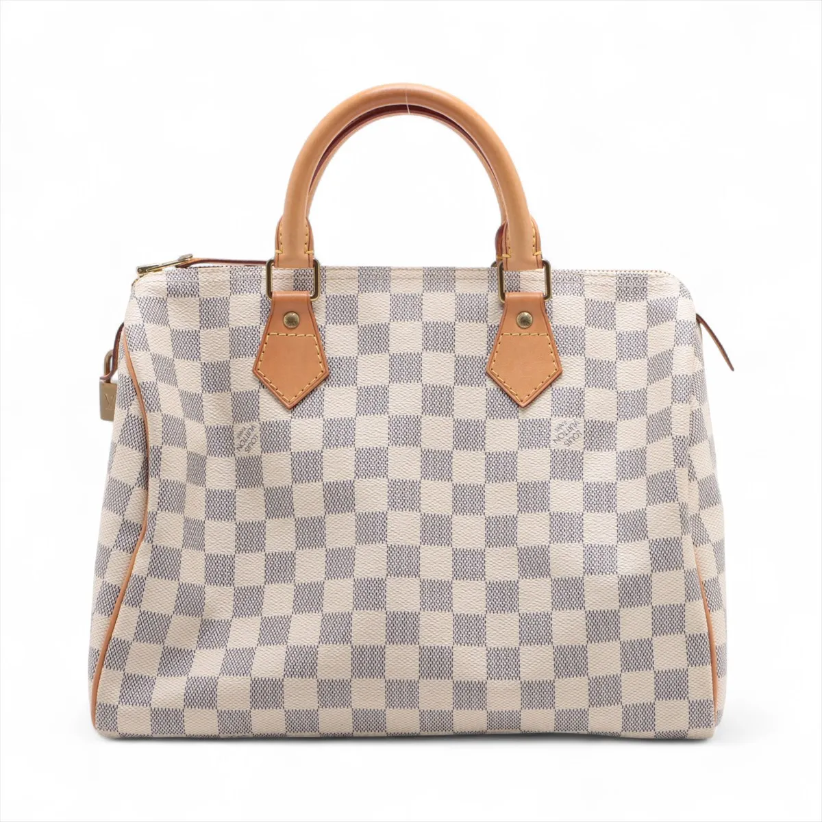 Damier Azur Speedy 30 N41533 MB3151 White — view 2