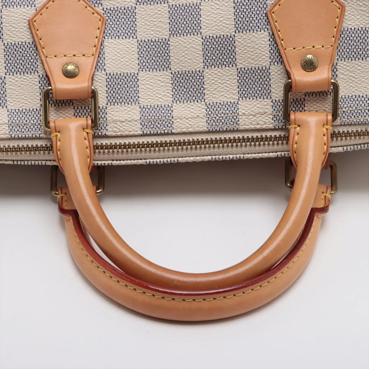 Damier Azur Speedy 30 N41533 MB3151 White — view 5
