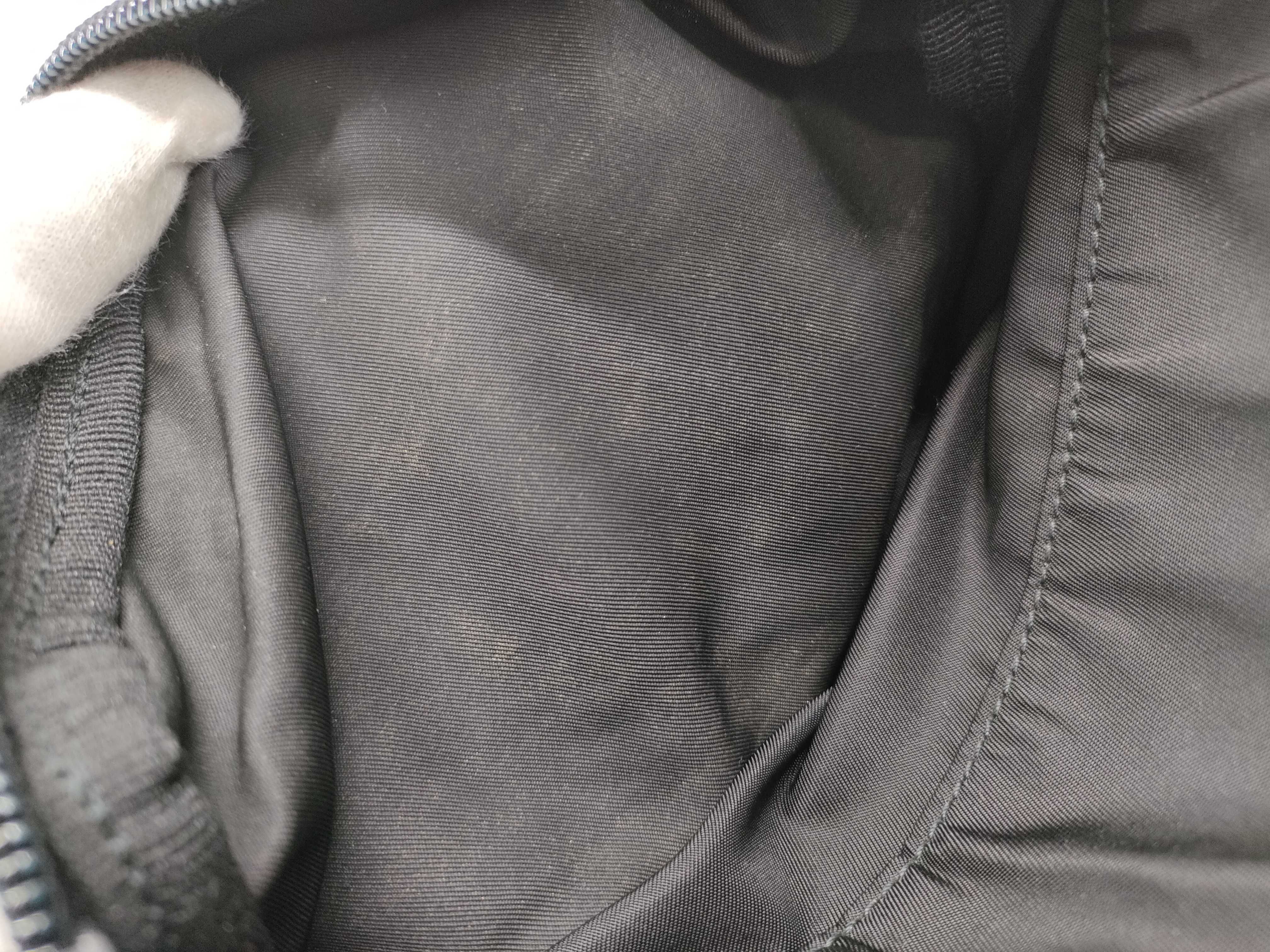 Nylon Prada Triangle Plate Backpack Rucksack — view 15