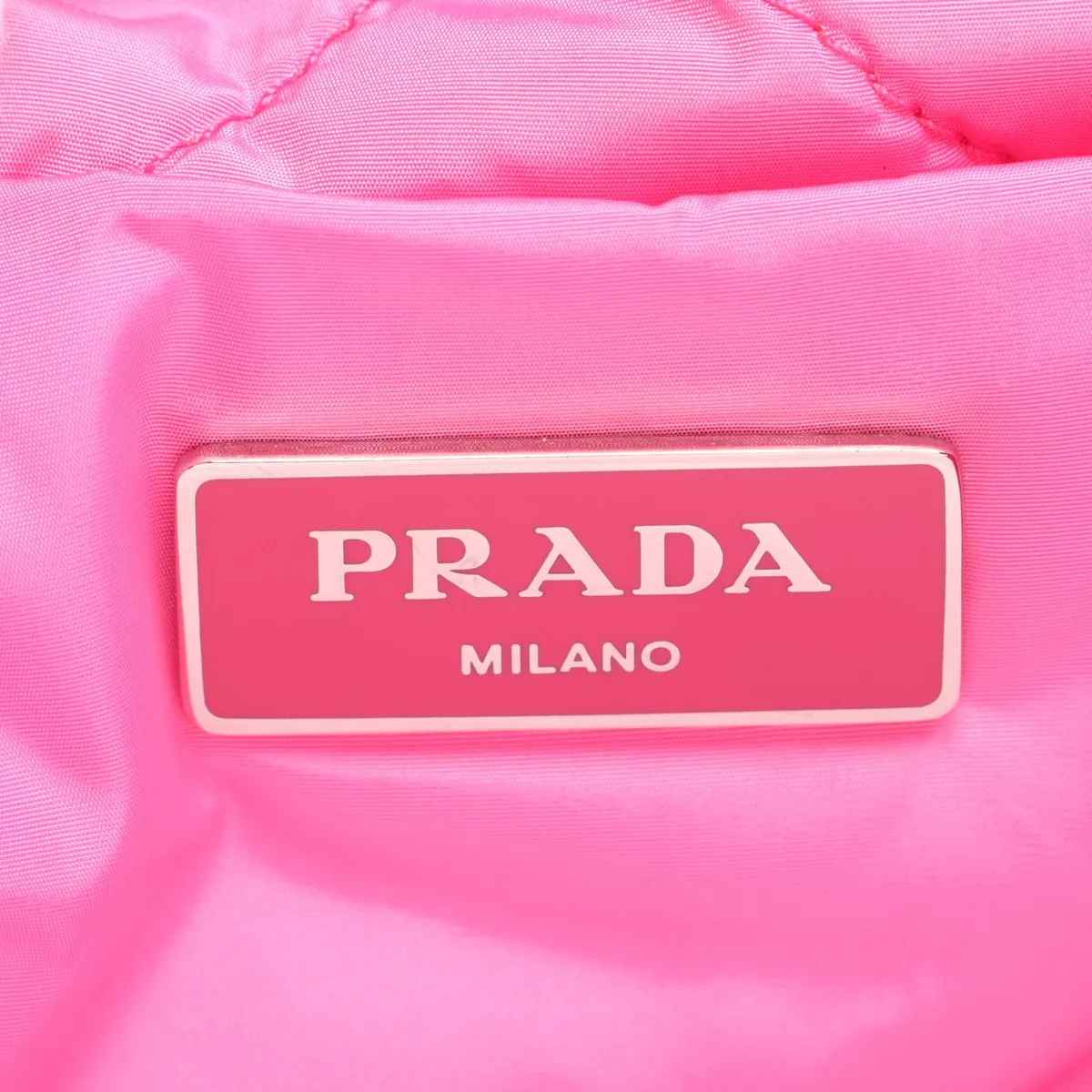 Tessuto Bomber BN2766 Nylon x Leather 2-Way Tote Bag Pink — view 14