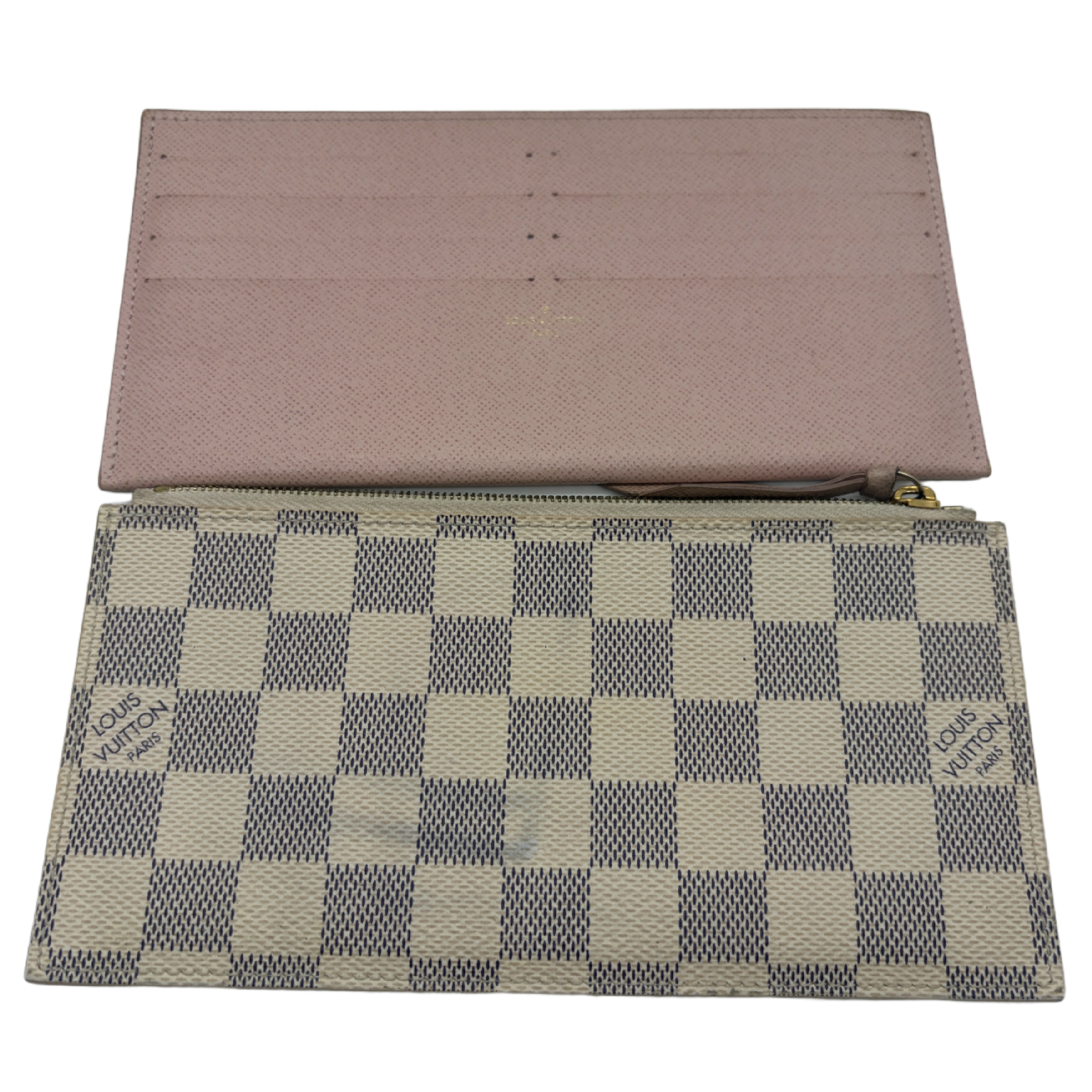 Damier Azur Portefeuille Sarah Chain Shoulder Bag — view 12
