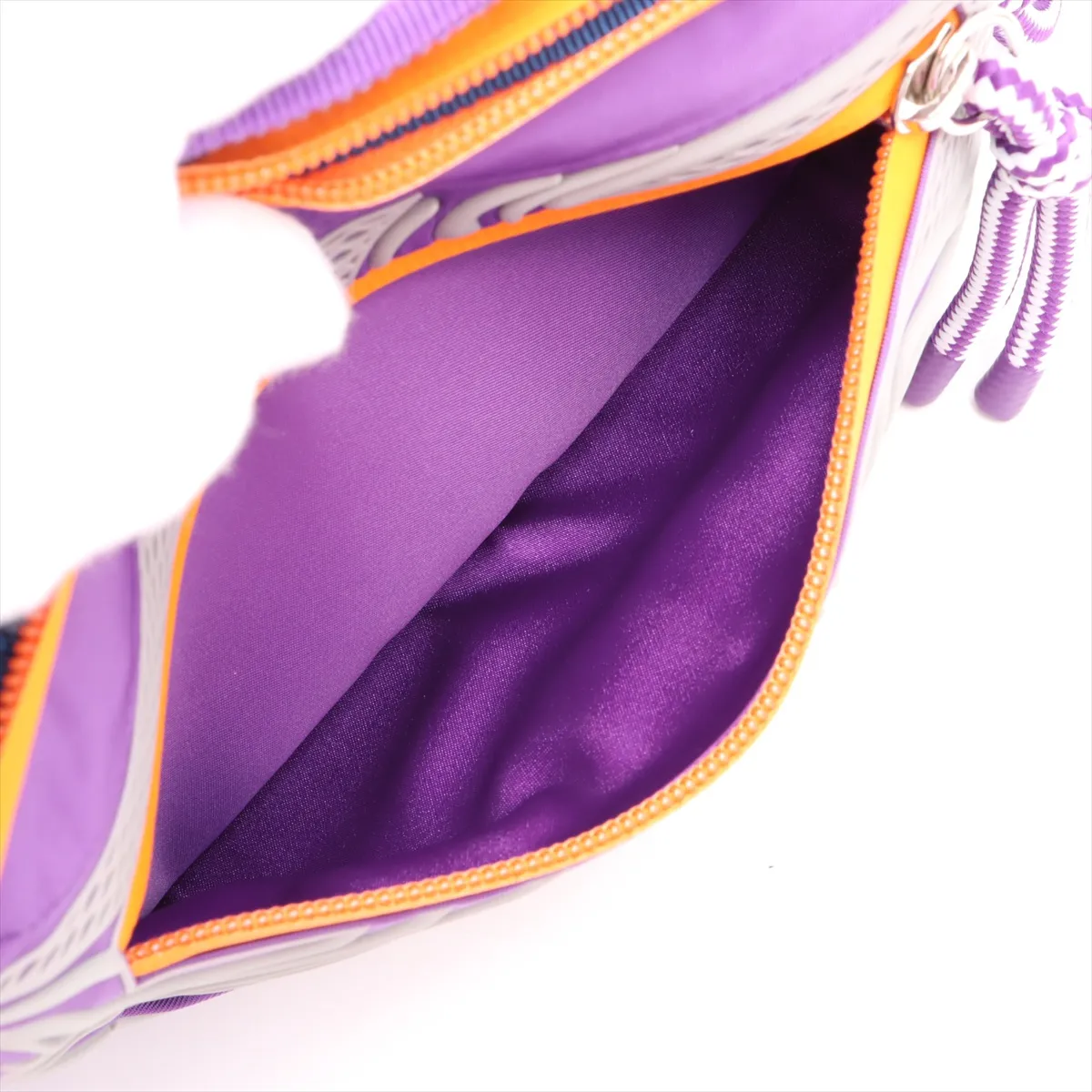 GG Nylon Body Bag, Purple x Blue, 752102 — view 7