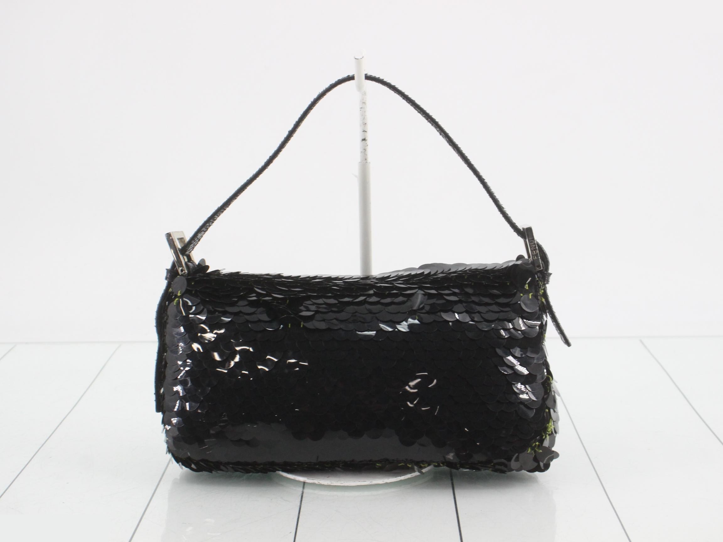 Mamma Bucket x Sequin Bead Python FF Hardware Black — view 2
