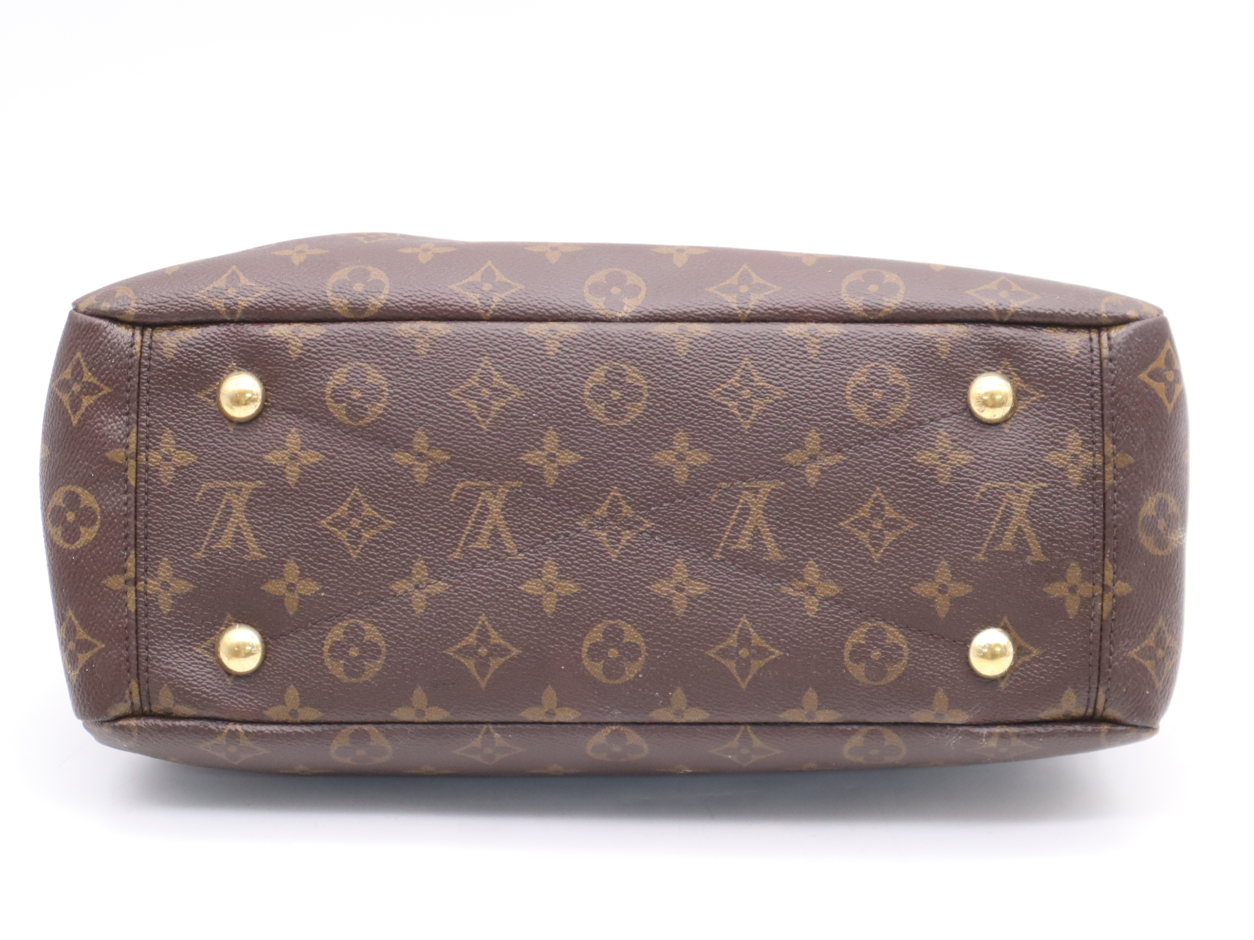 M40468 Monogram Pallas Rose Ballerine Handbag with Shoulder Strap — view 4