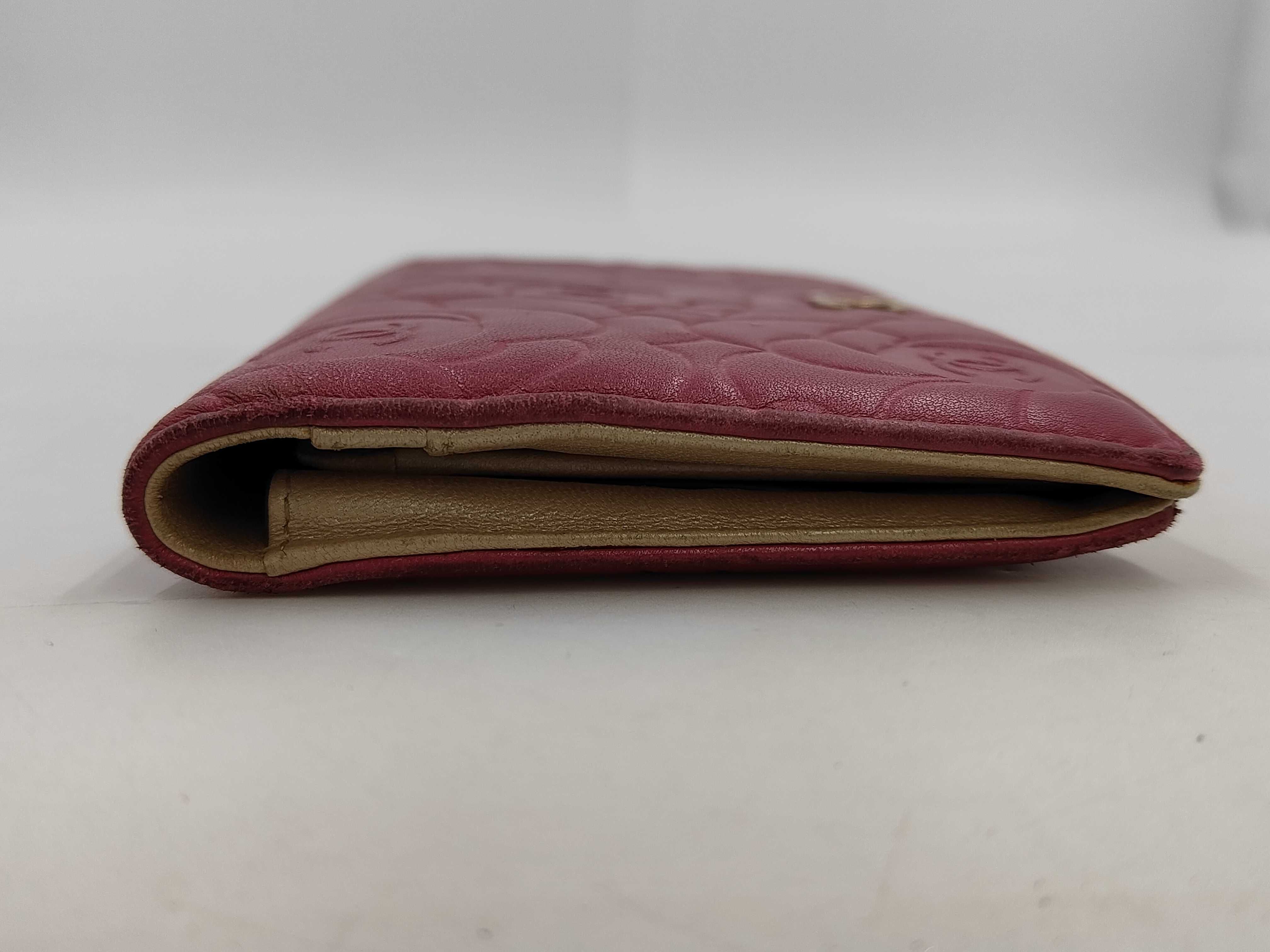 Camellia Bi-fold Long Wallet — view 3