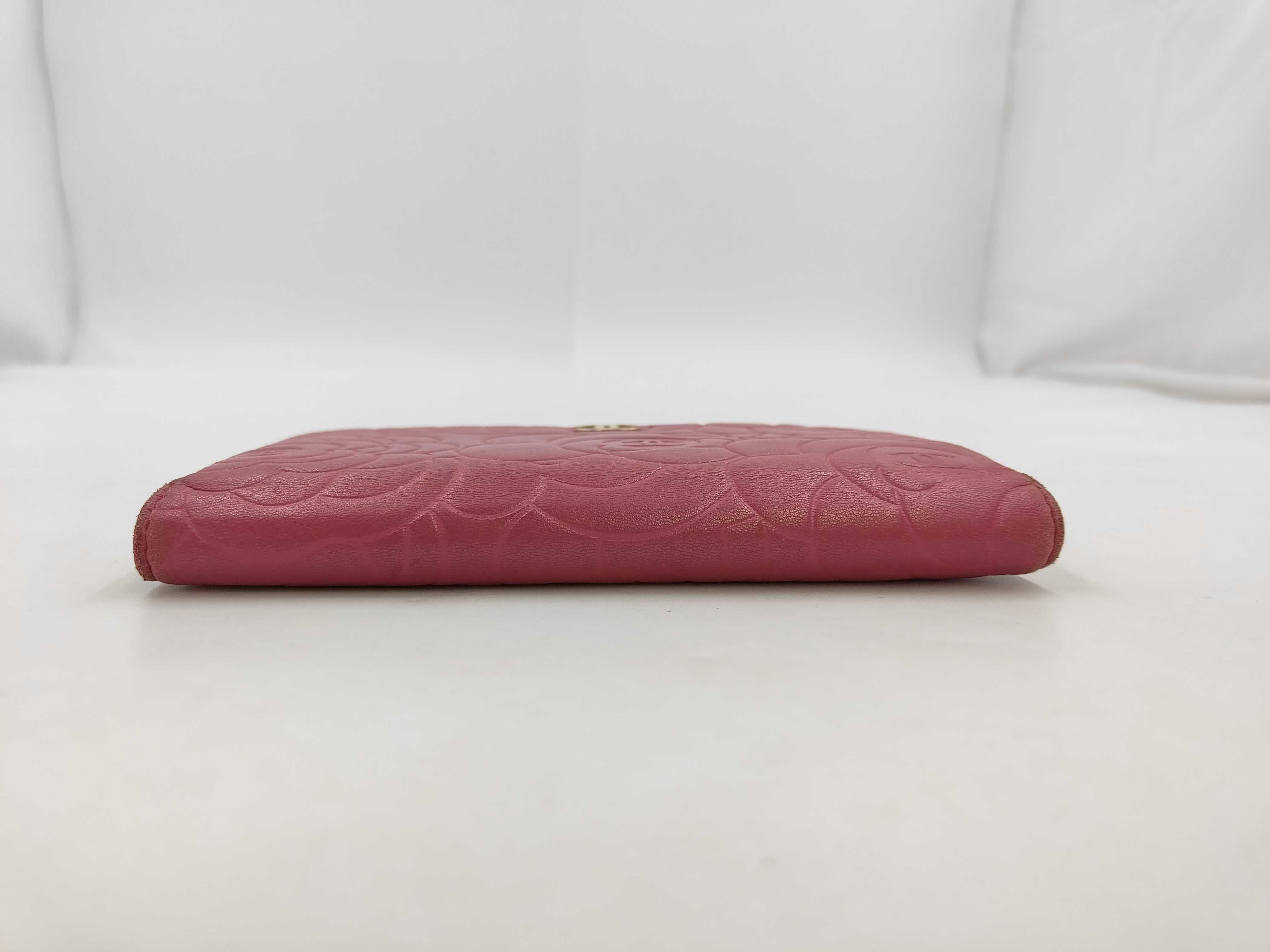 Camellia Bi-fold Long Wallet — view 4
