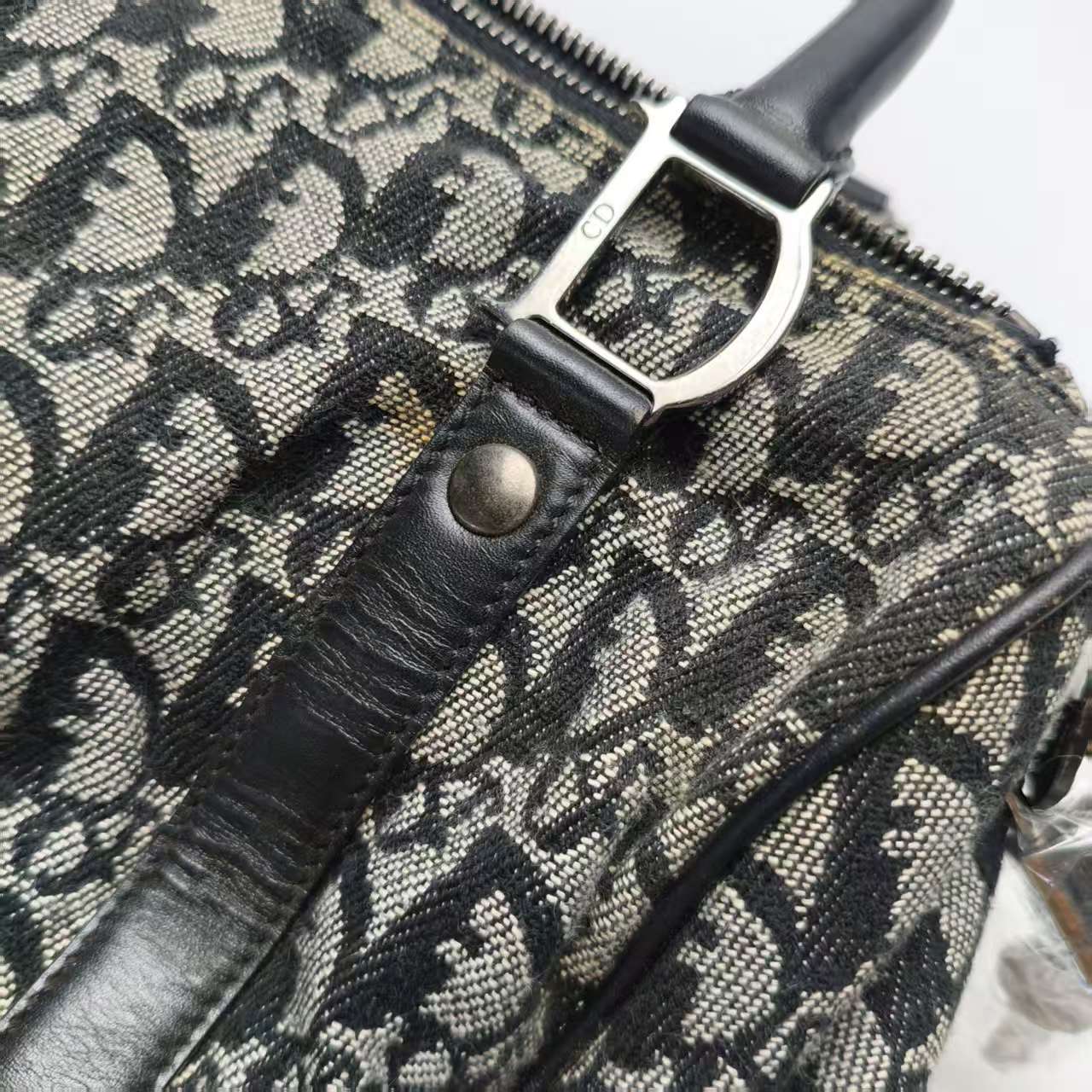【*Shipped from: China*】Dior Boston Canvas Handbag — view 12