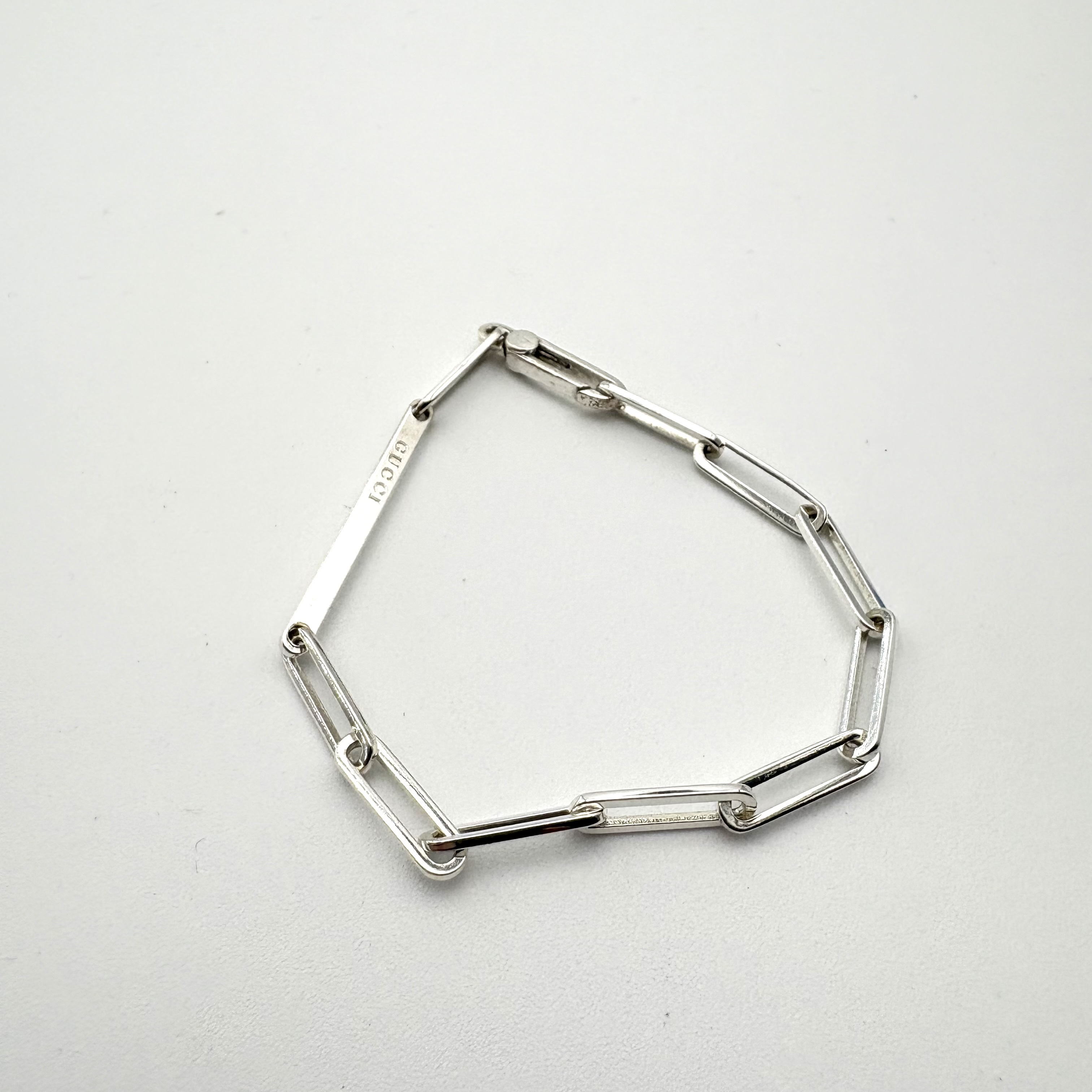 Link Bracelet, 925 Sterling Silver, 4.6g, Bracelet/Bangle — view 3
