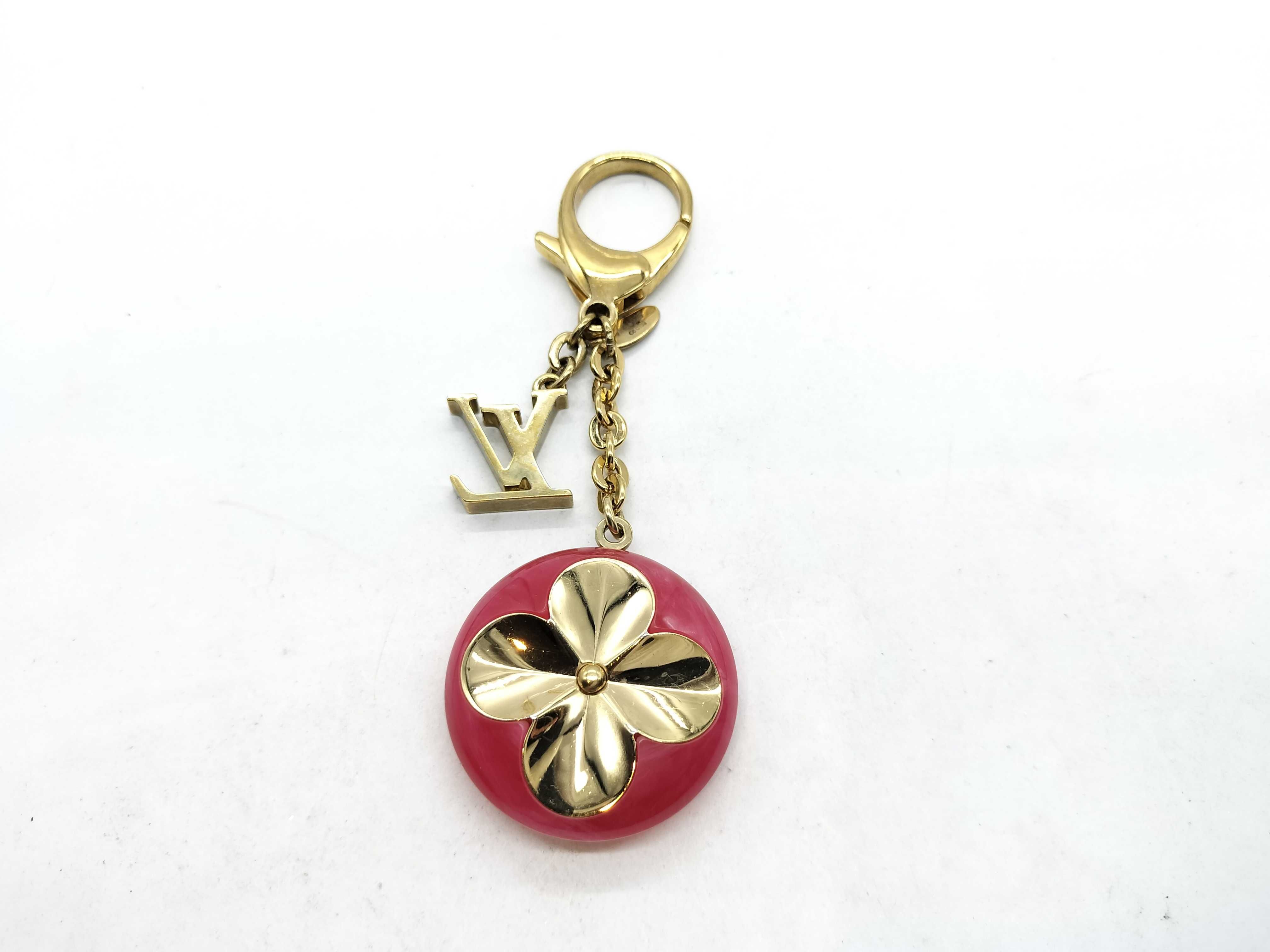 Monogram M66975 Holo Flower Charm Key Case/Keychain — view 2