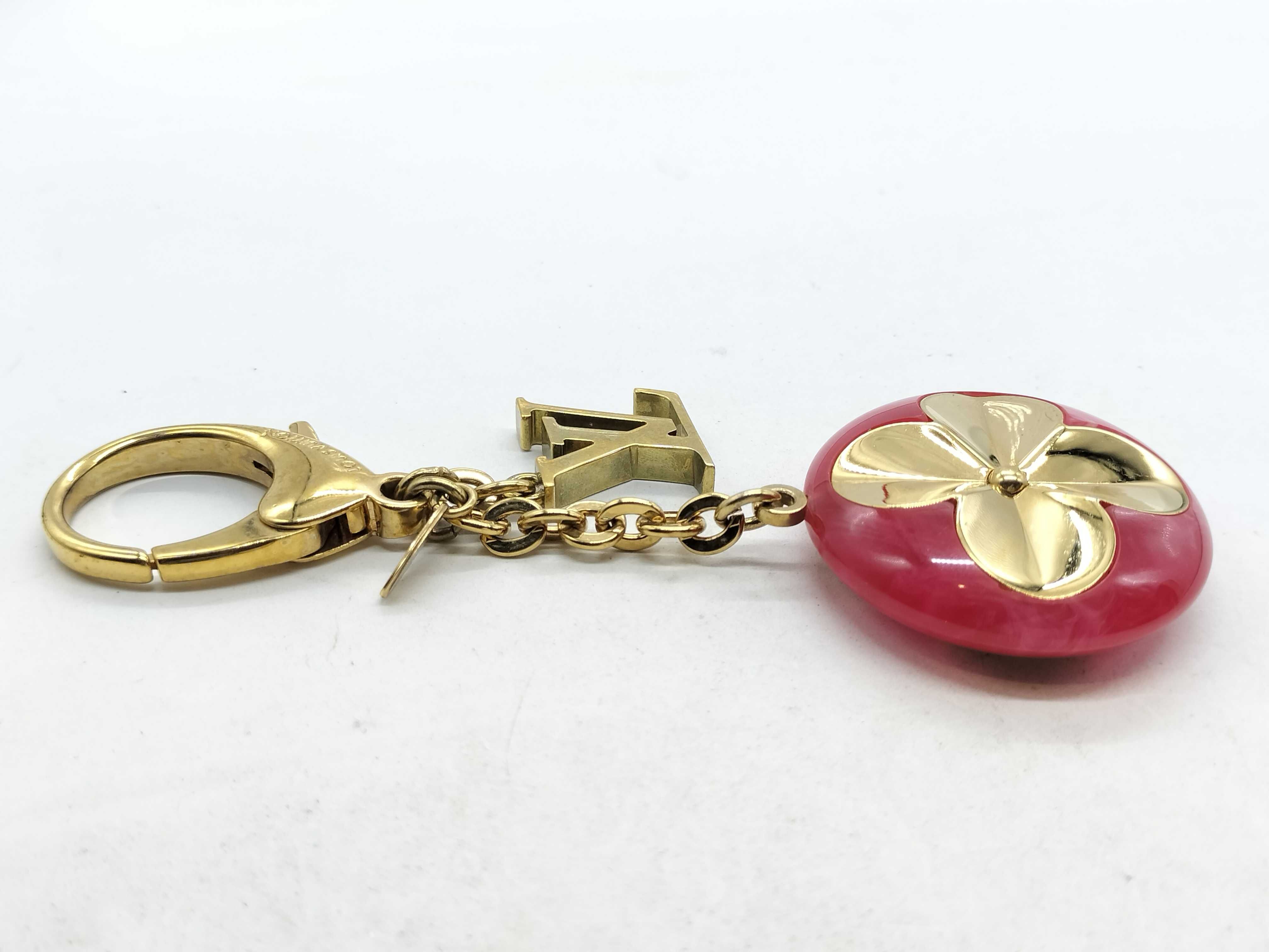 Monogram M66975 Holo Flower Charm Key Case/Keychain — view 3