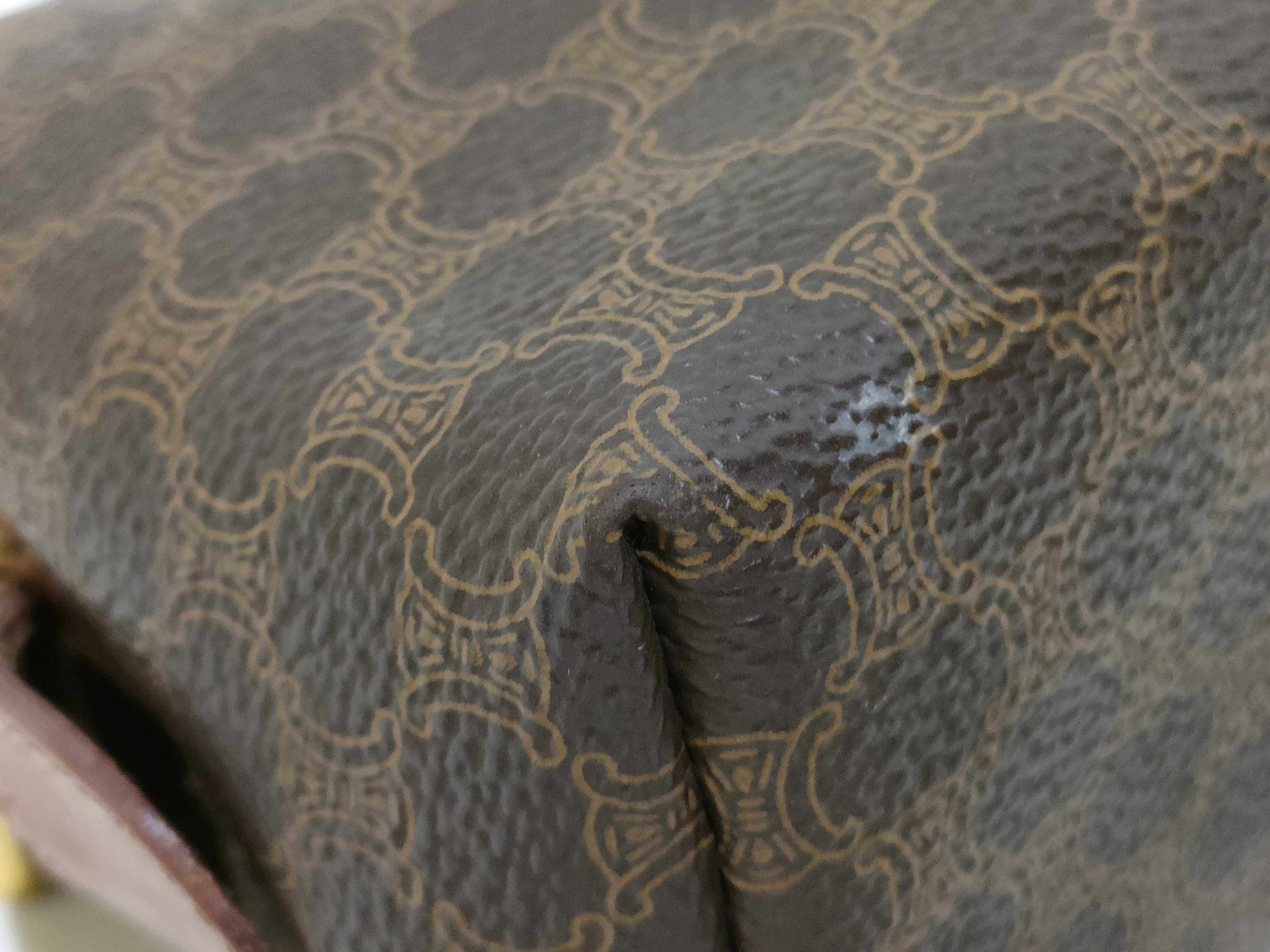 pouch, Macadam pattern, brown pouch — view 3