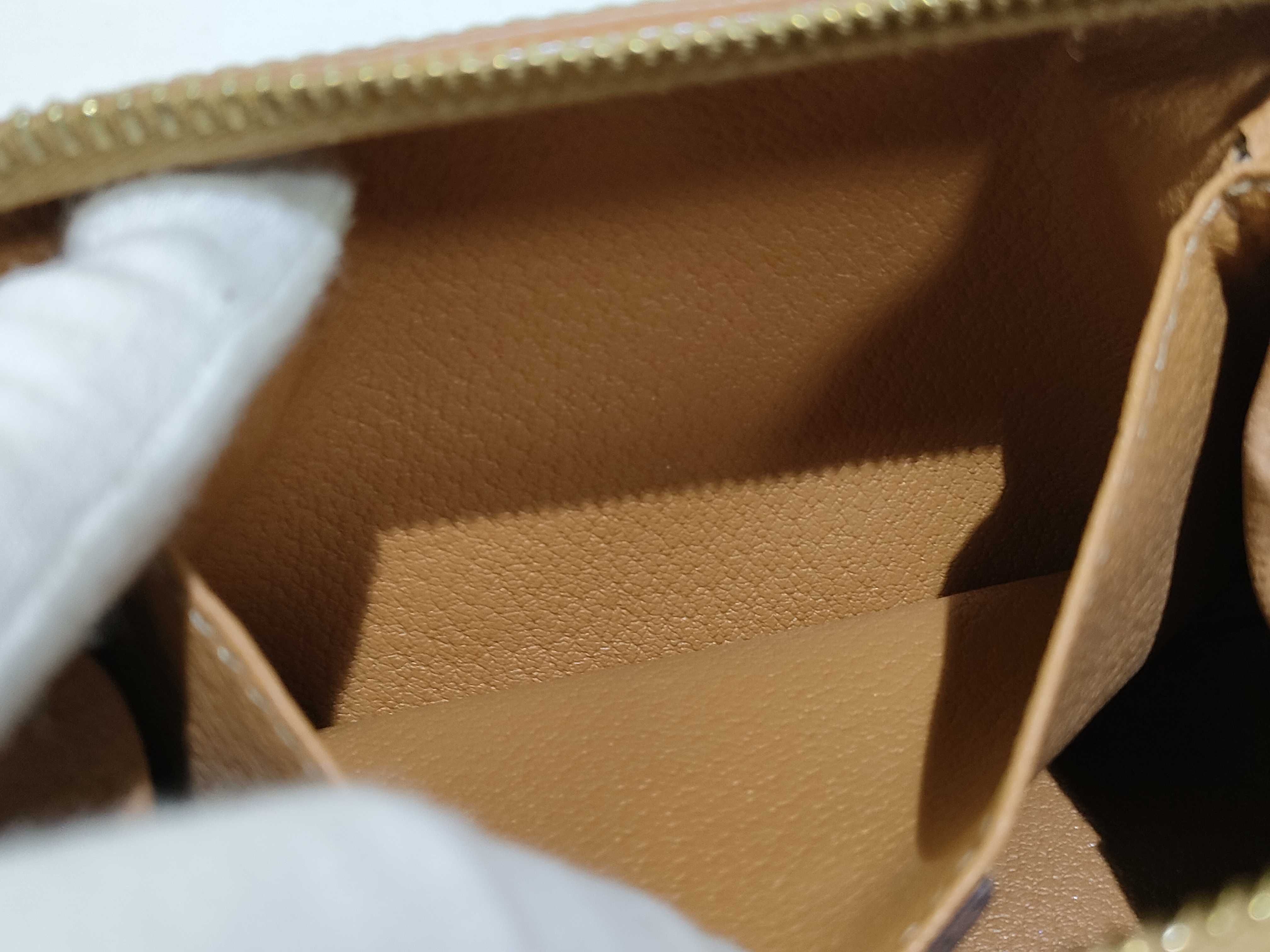 pouch, Macadam pattern, brown pouch — view 7