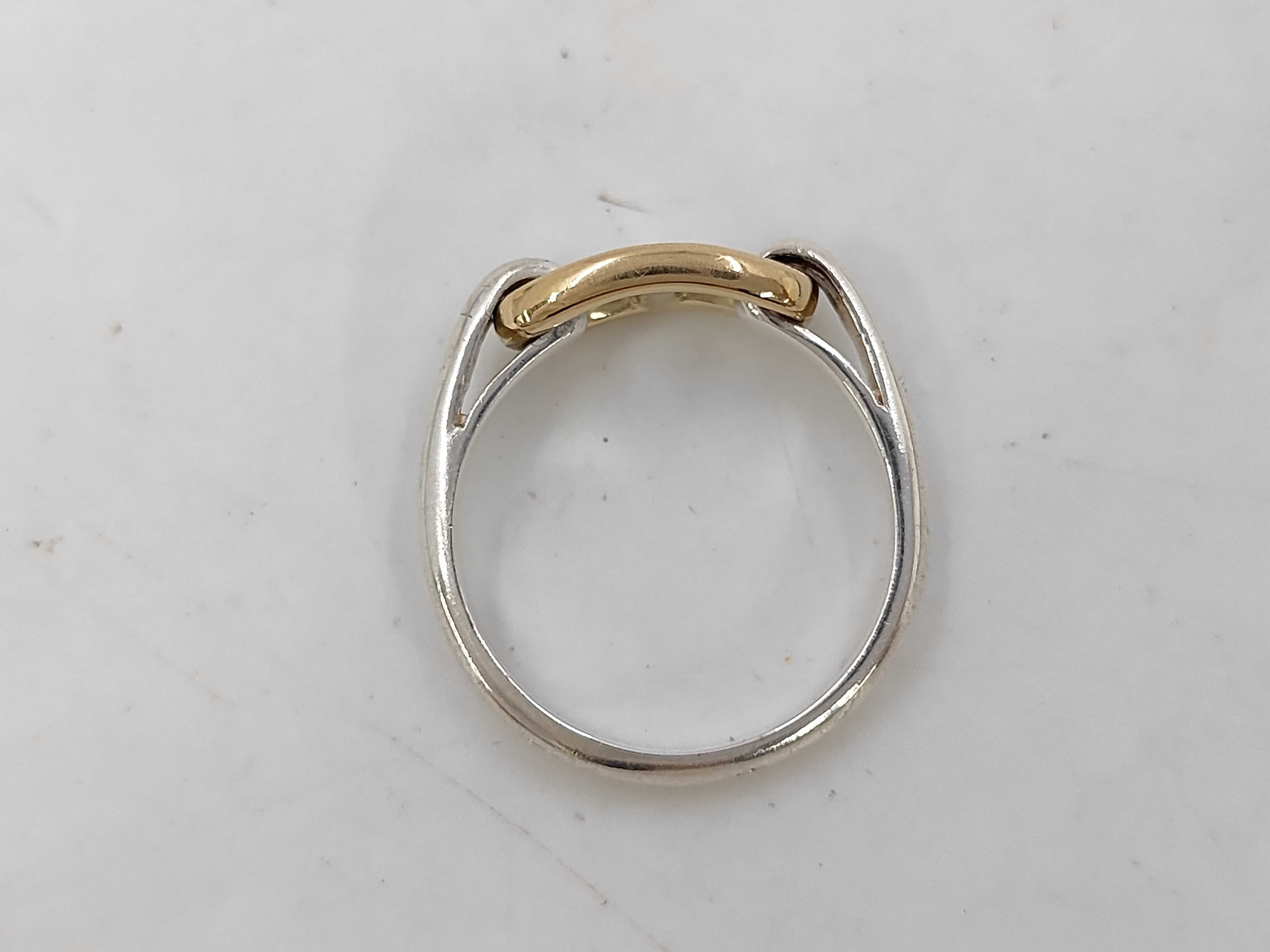 Chaine d'Ancre #52 #12 Combination Ring, Single Link, 925 750 Sterling Silver — view 5