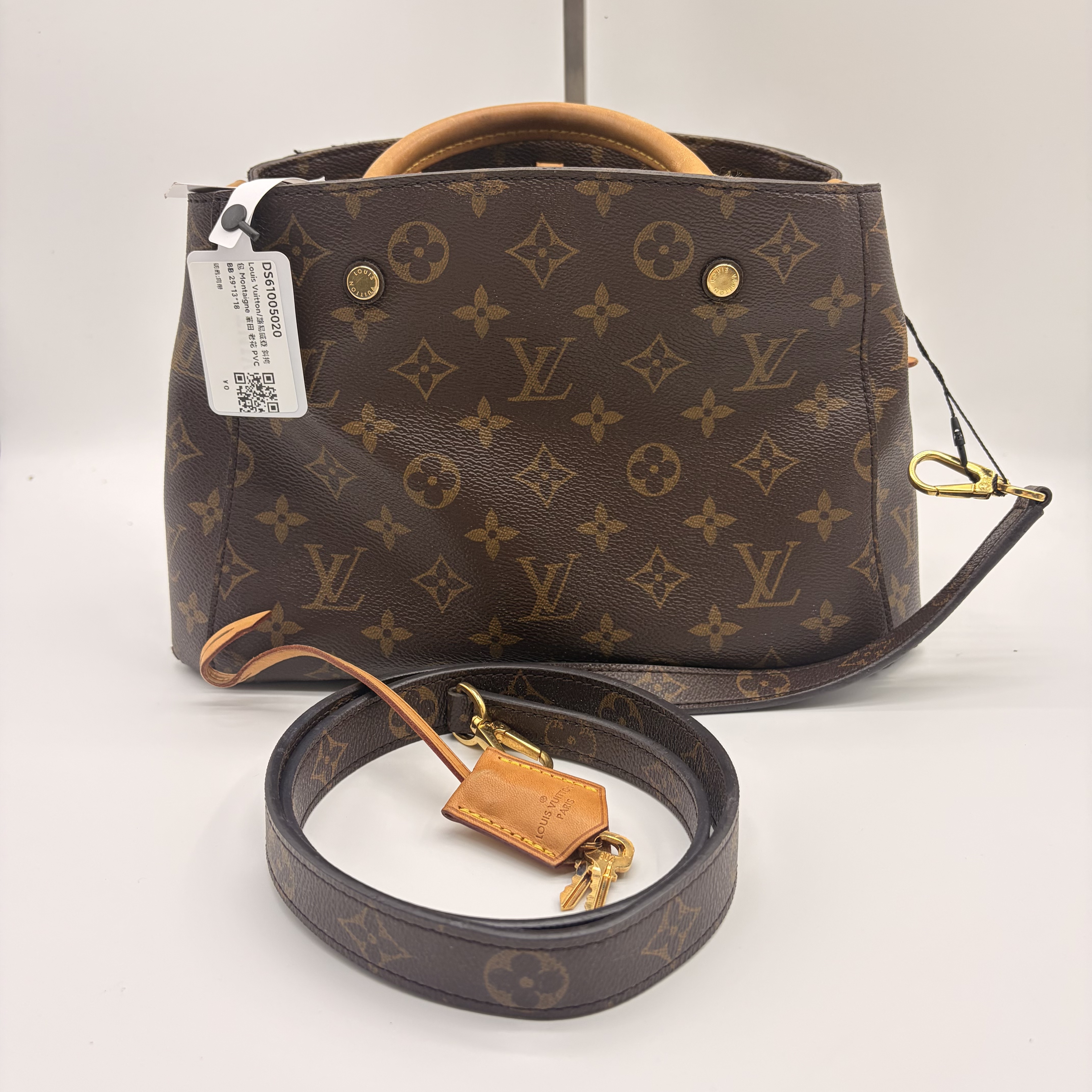 【*Shipped from: China*】LOUIS VUITTON Montaigne PU Shoulder Bag — view 2