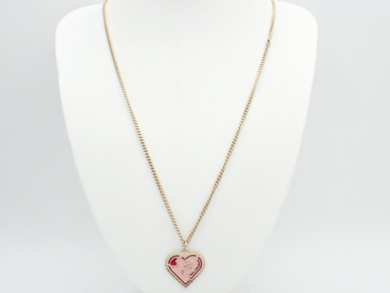Heart Necklace 05P, Chain approx. 60cm — view 3