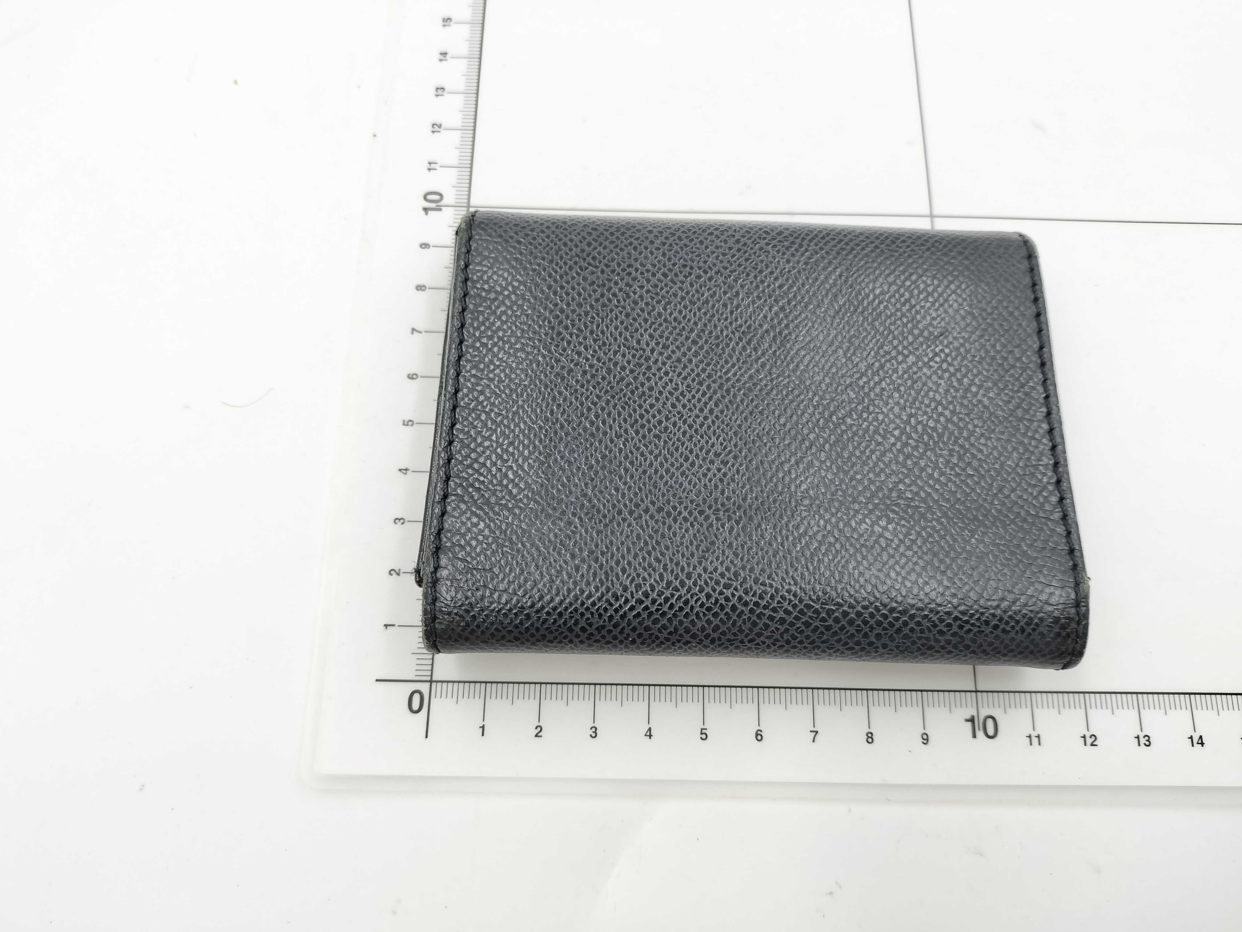 Caviar Skin Coco Gold Hardware Bi-fold Wallet — view 2