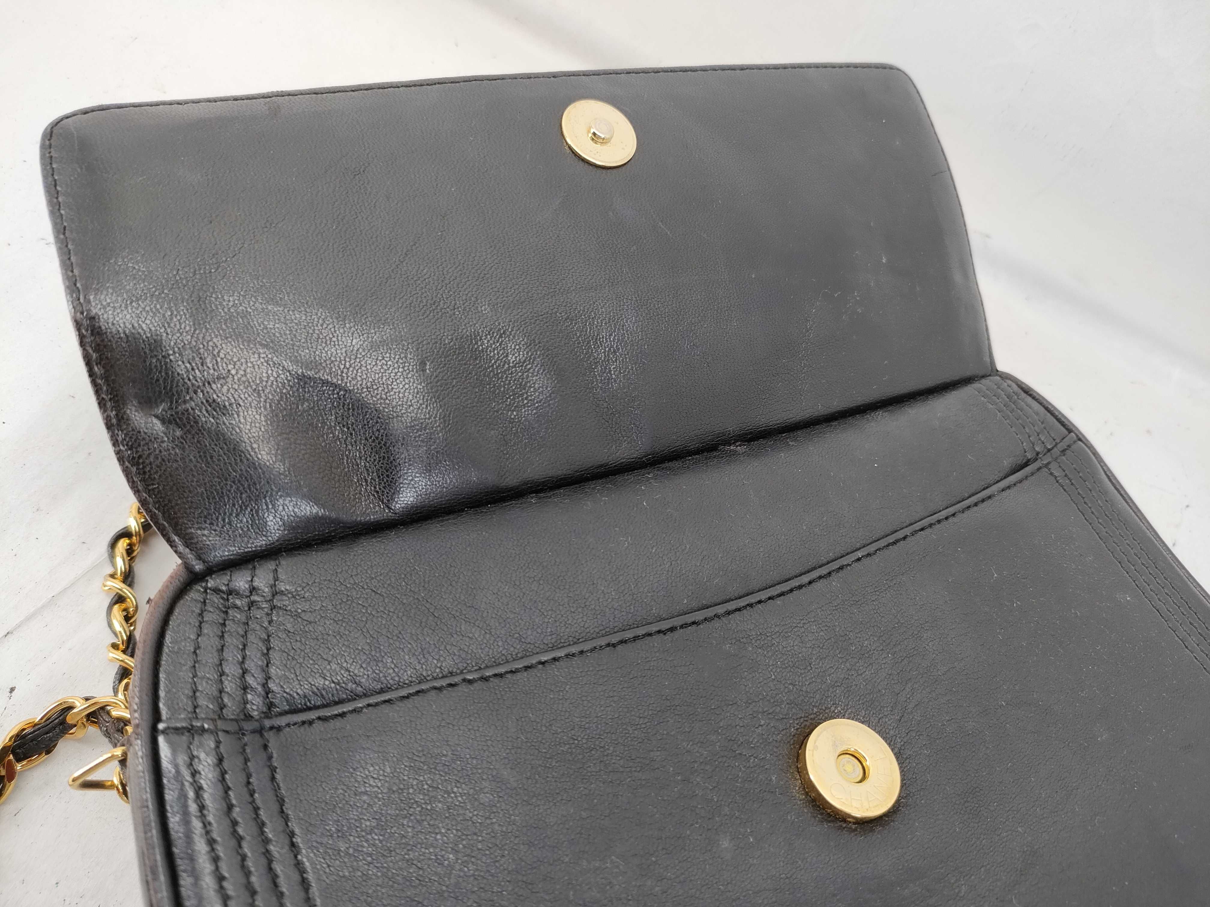 Calfskin Fringe Chain Shoulder Bag — view 11