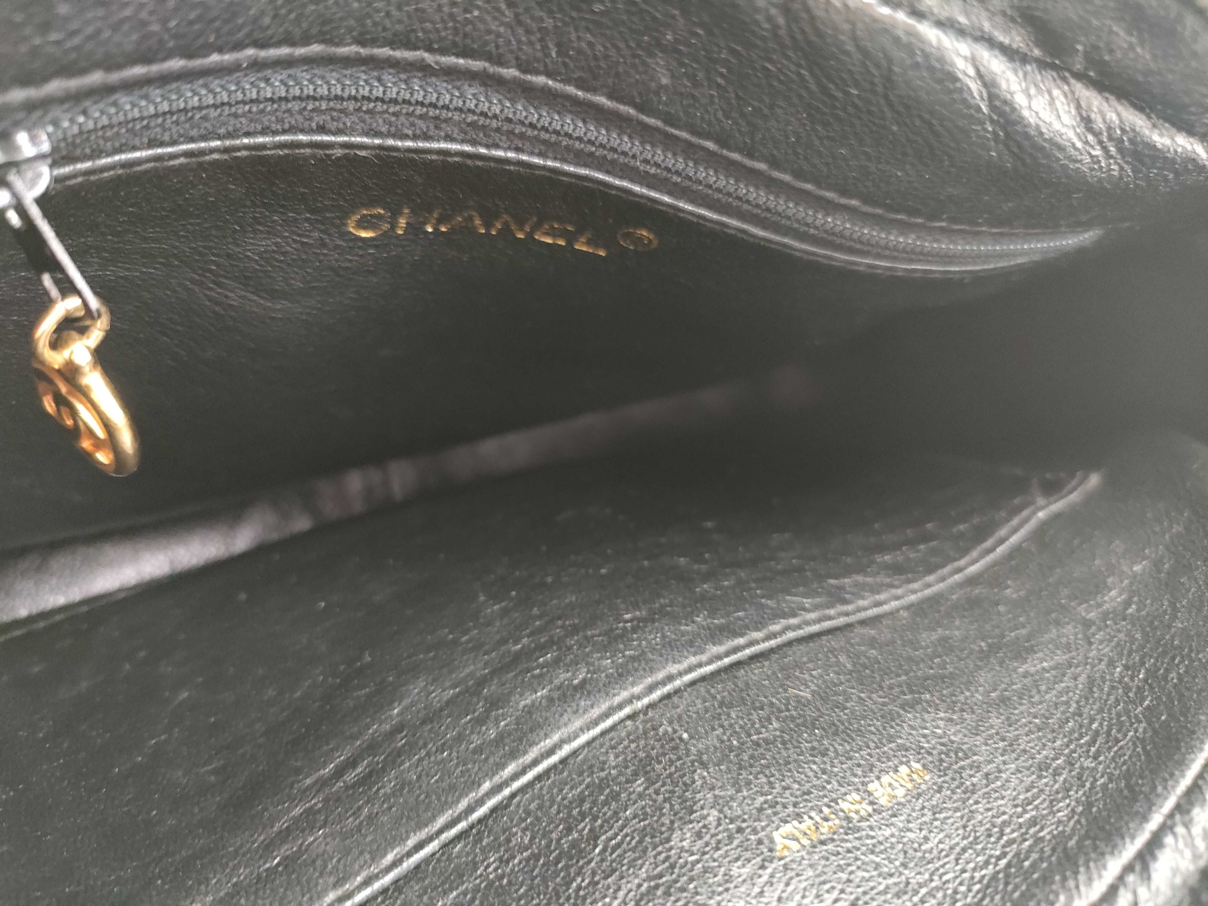 Calfskin Fringe Chain Shoulder Bag — view 9
