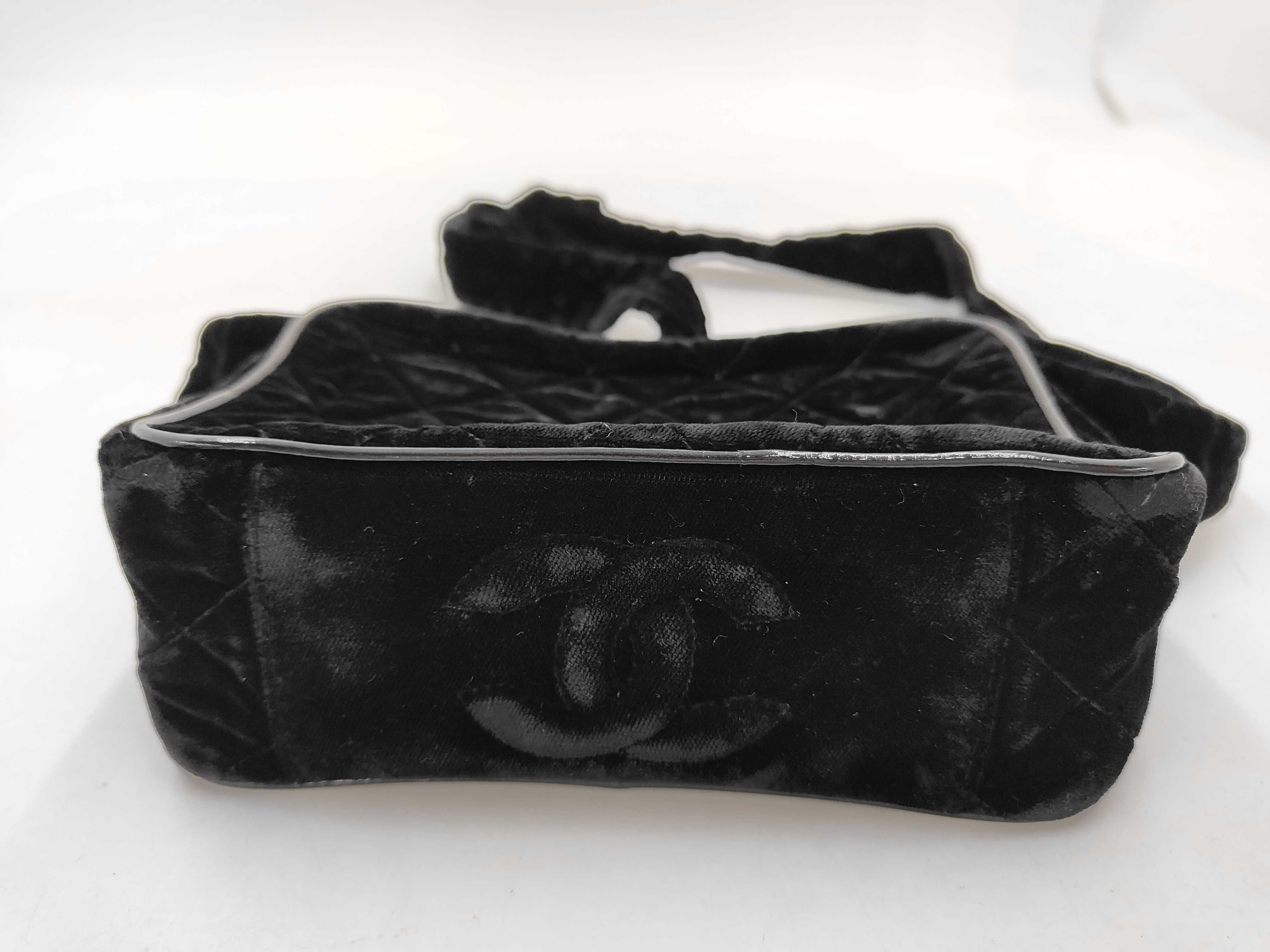 Velour Enamel Shoulder Bag — view 3