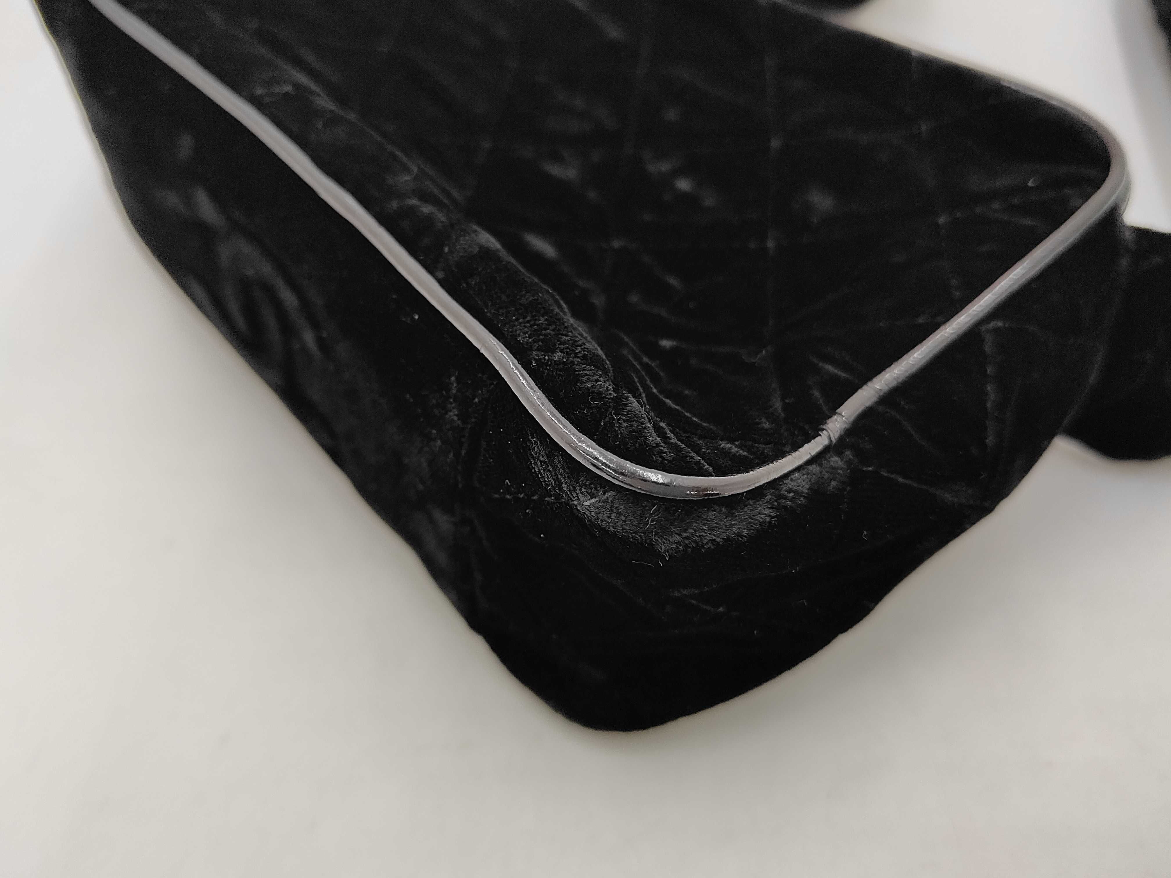 Velour Enamel Shoulder Bag — view 4