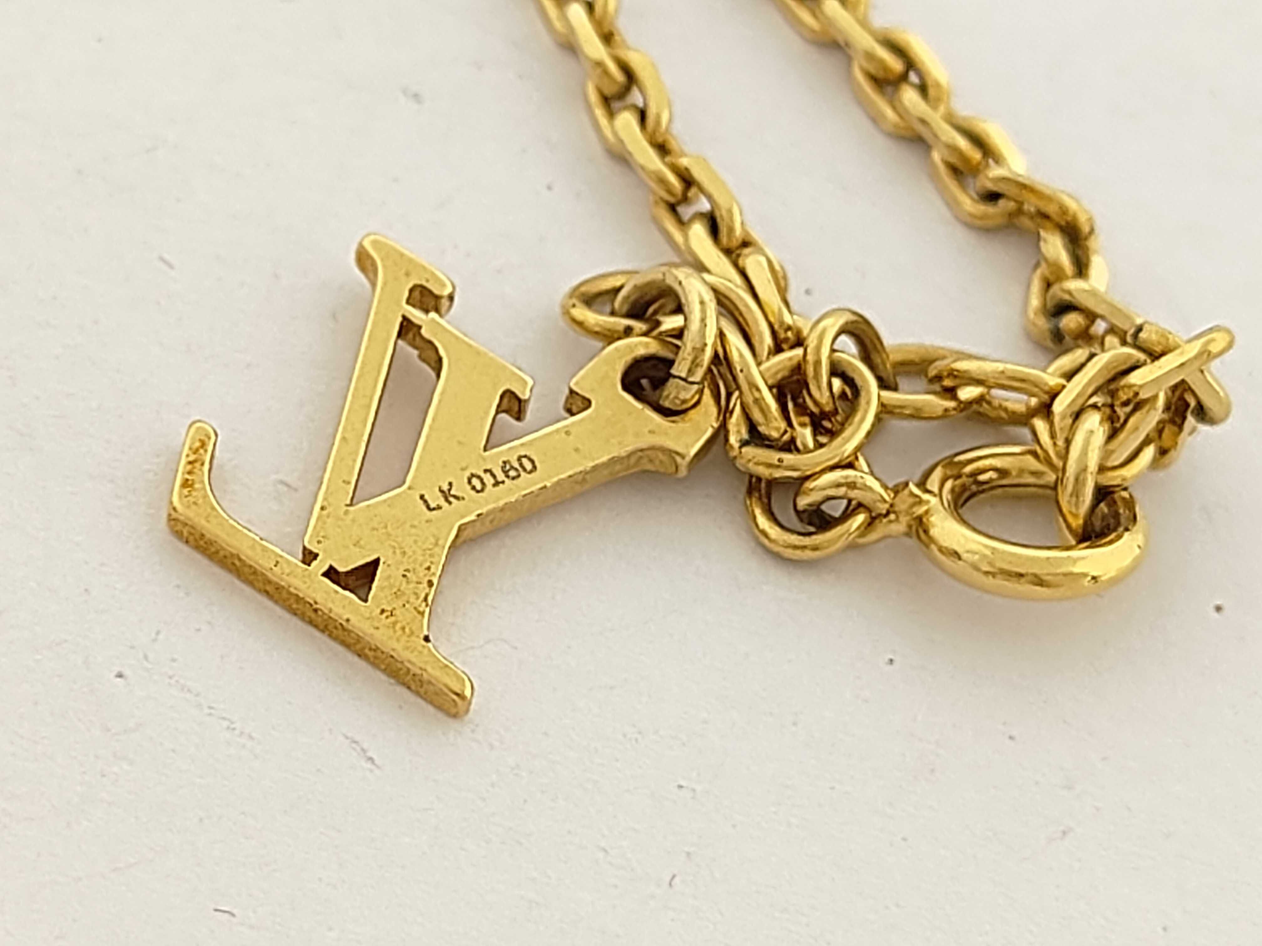 Monogram Louis Vuitton Necklace Inclusion Clear Necklace — view 7