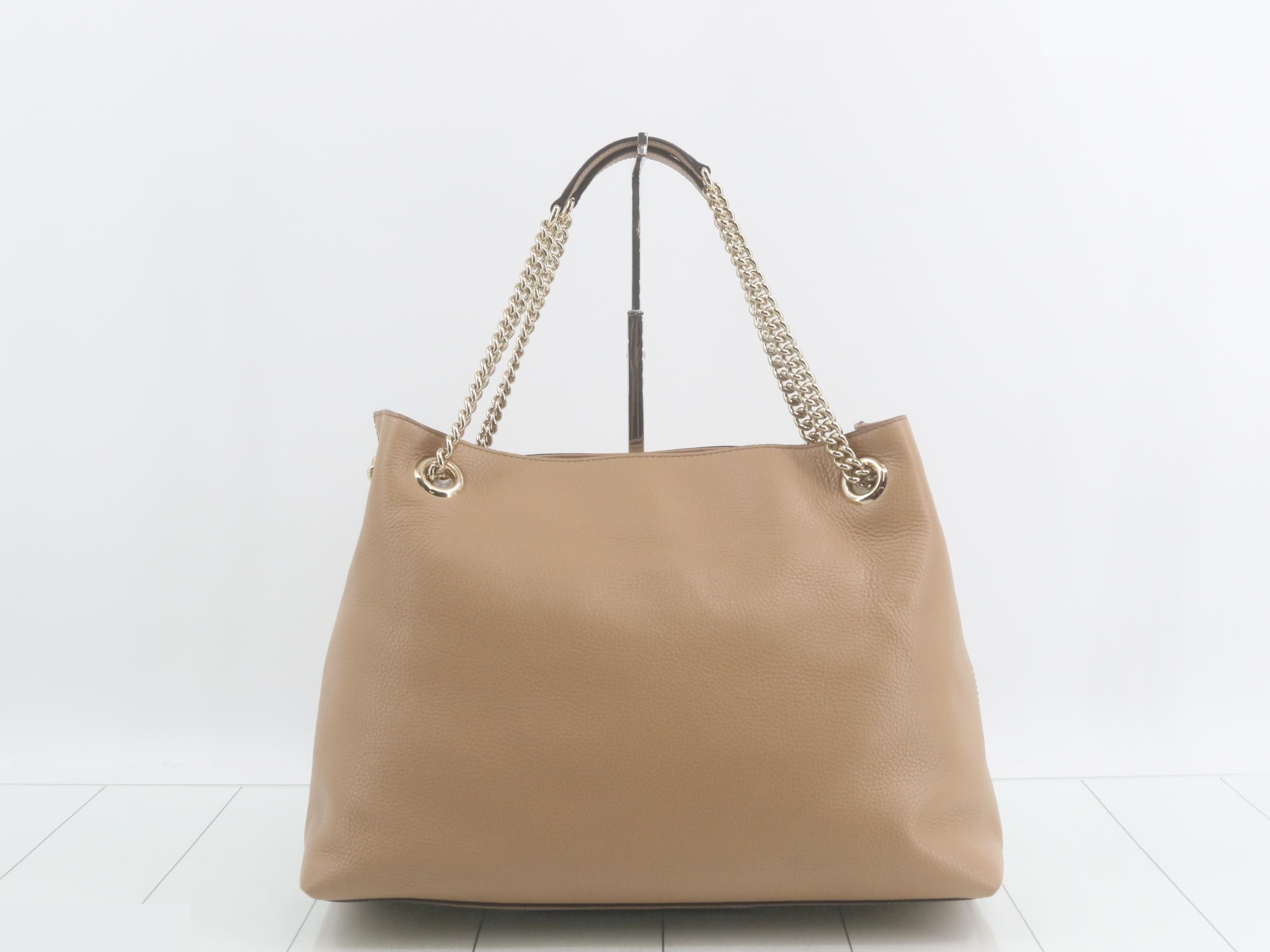Soho Leather Chain Semi-Shoulder Bag — view 2