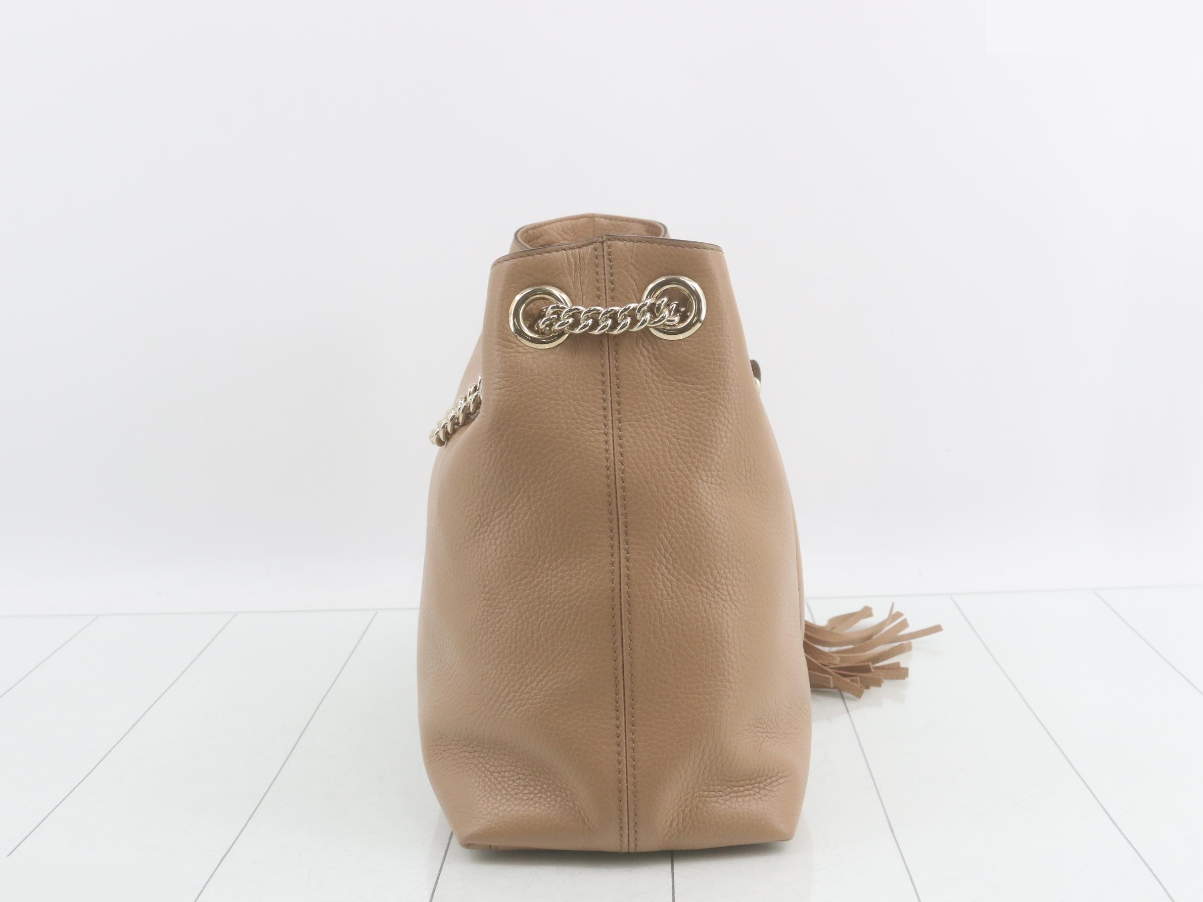 Soho Leather Chain Semi-Shoulder Bag — view 4