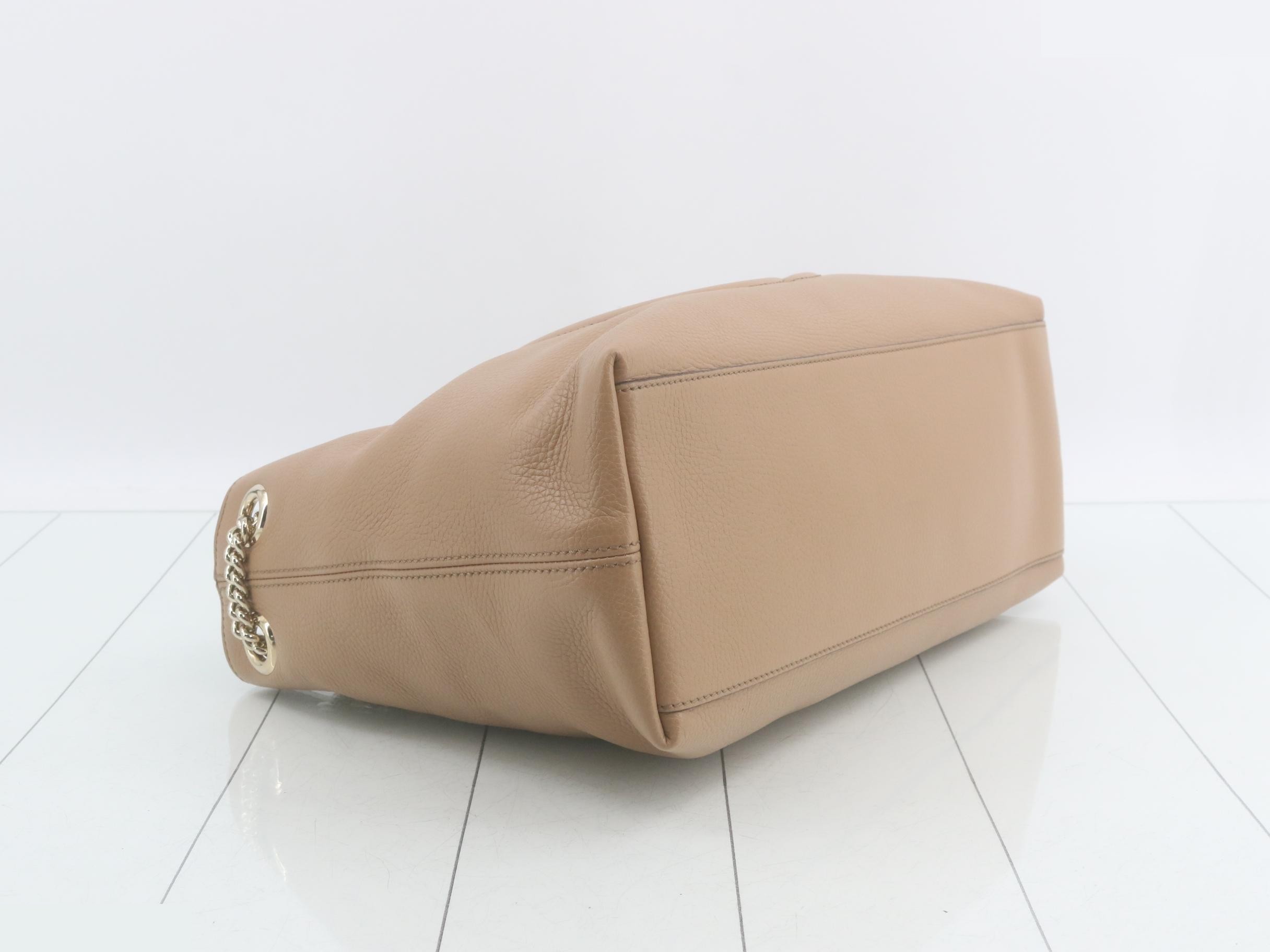 Soho Leather Chain Semi-Shoulder Bag — view 5