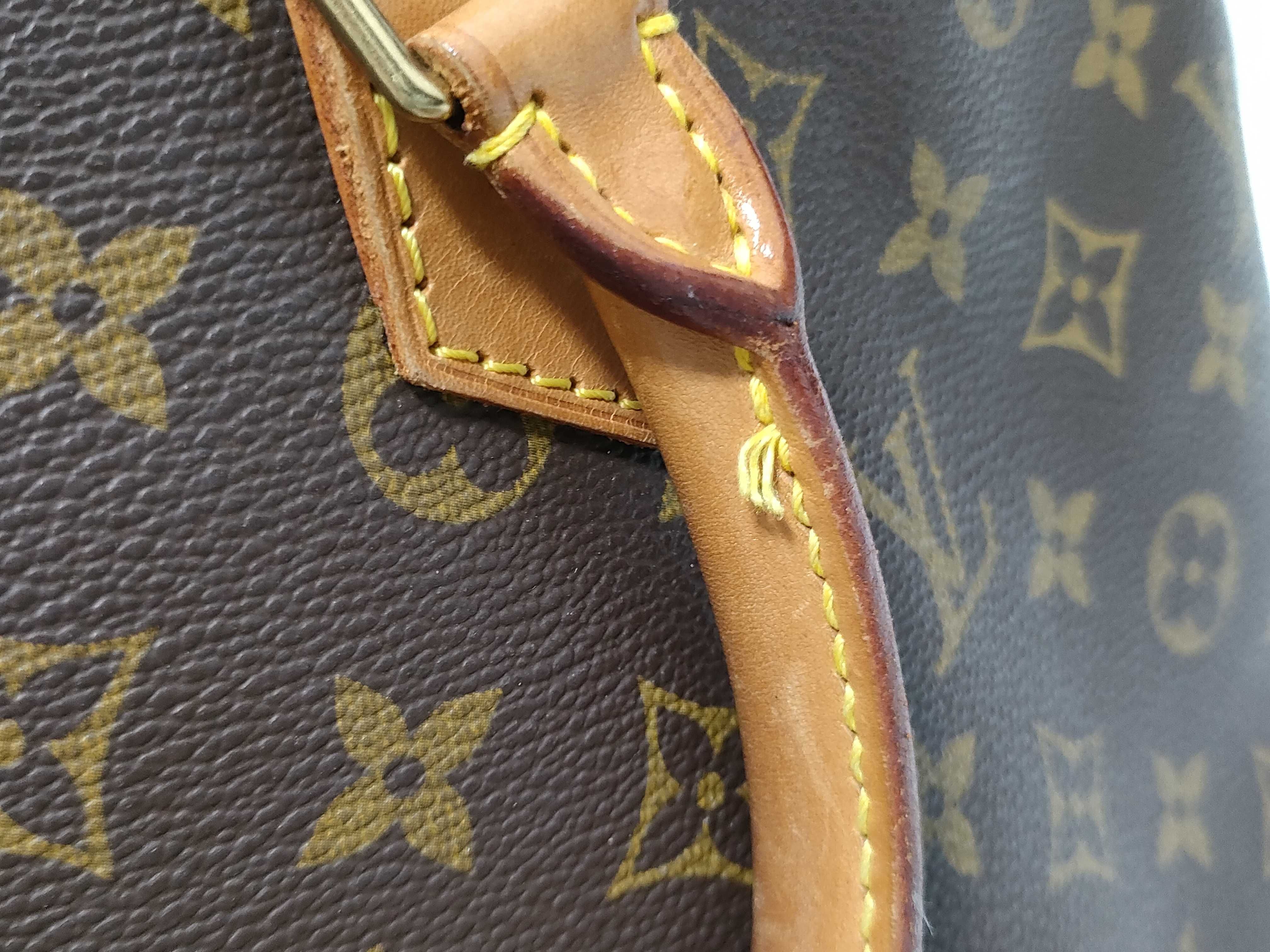 Monogram Alma Handbag with ST — view 15