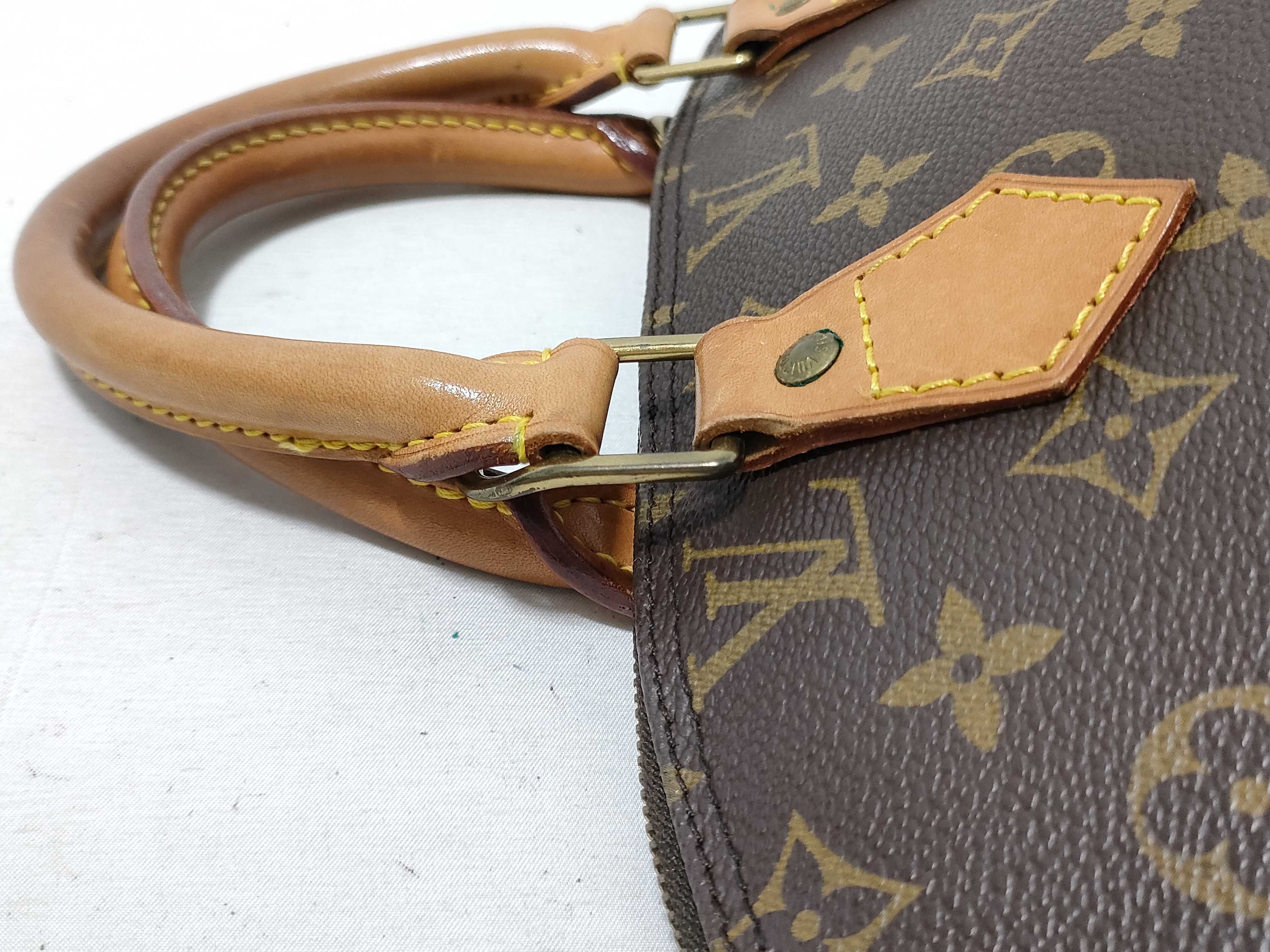 Monogram Alma Handbag with ST — view 5