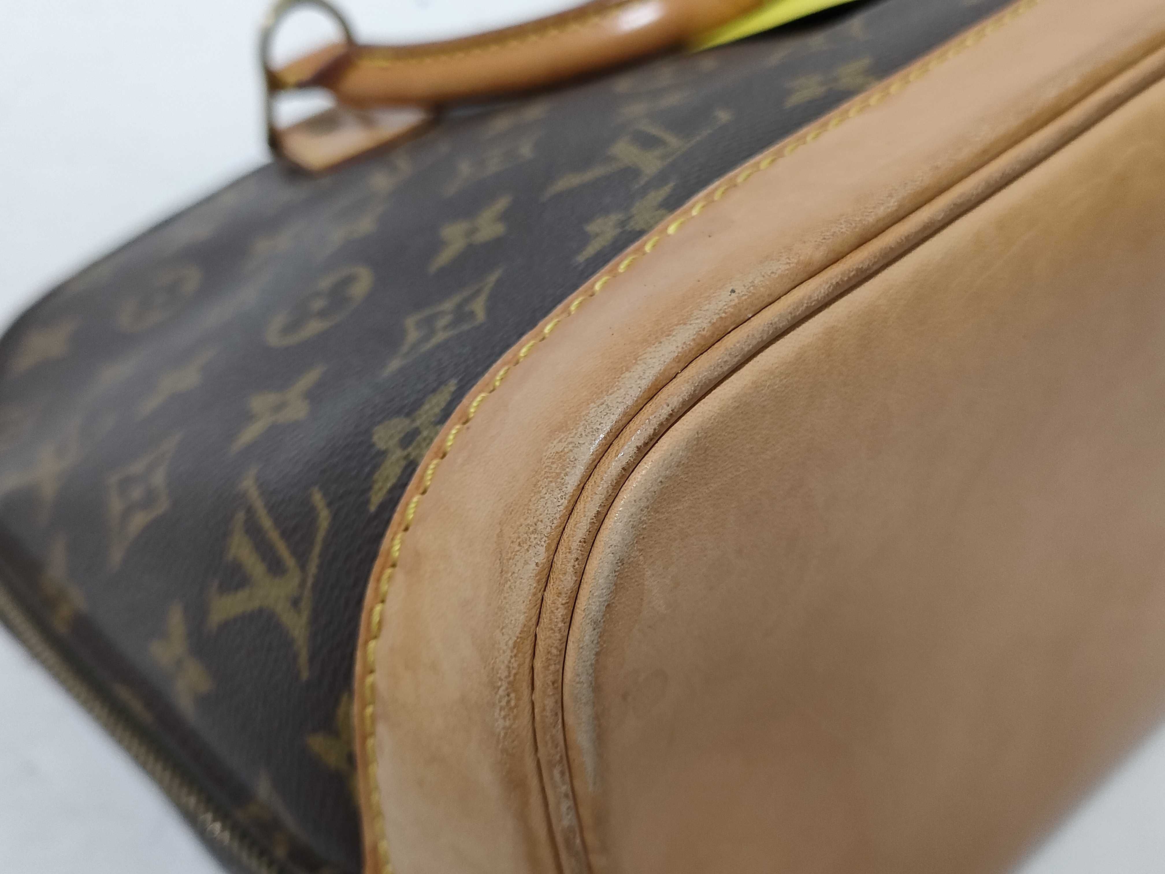 Monogram Alma Handbag with ST — view 7