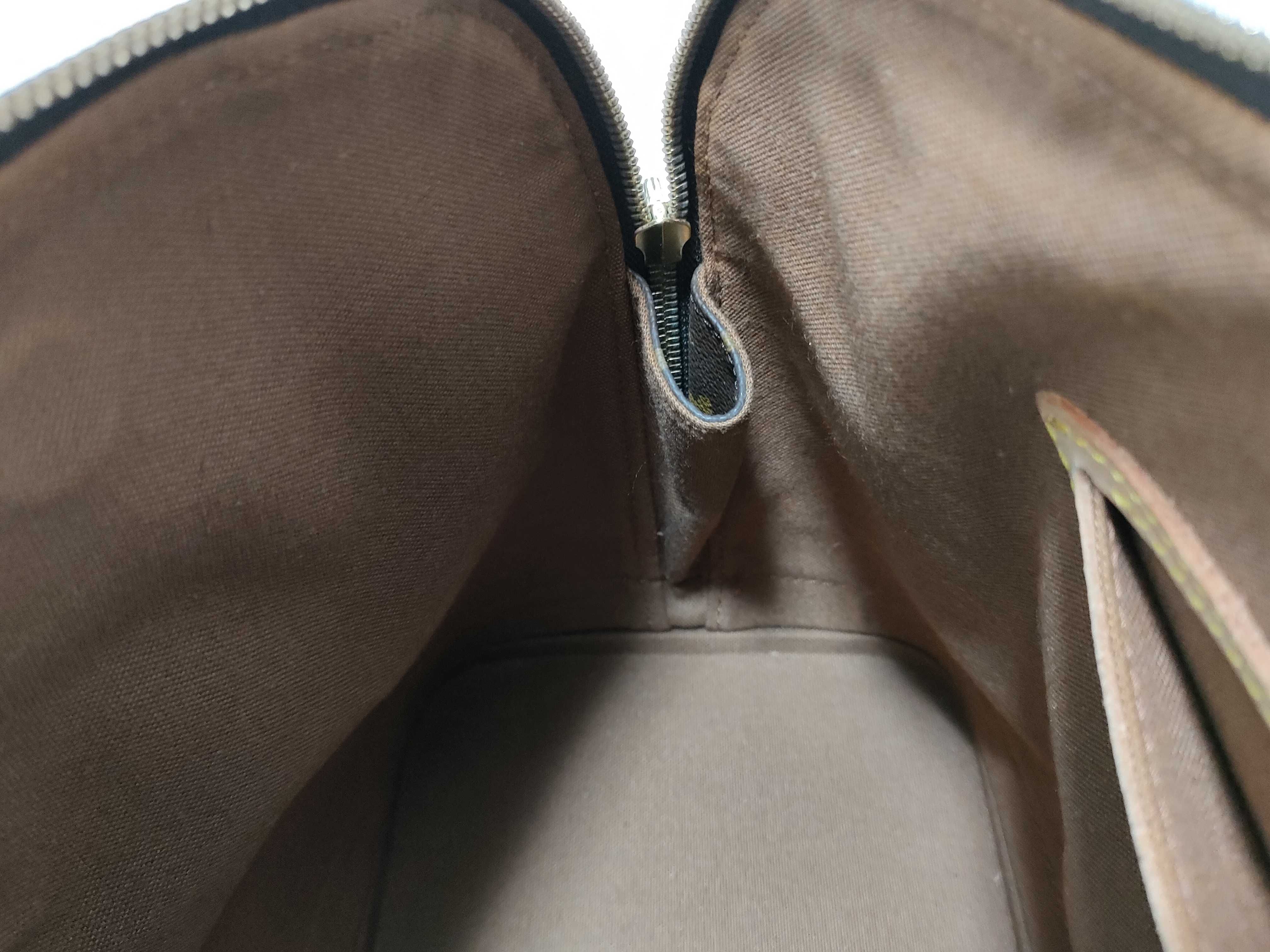 Monogram Alma Handbag with ST — view 9