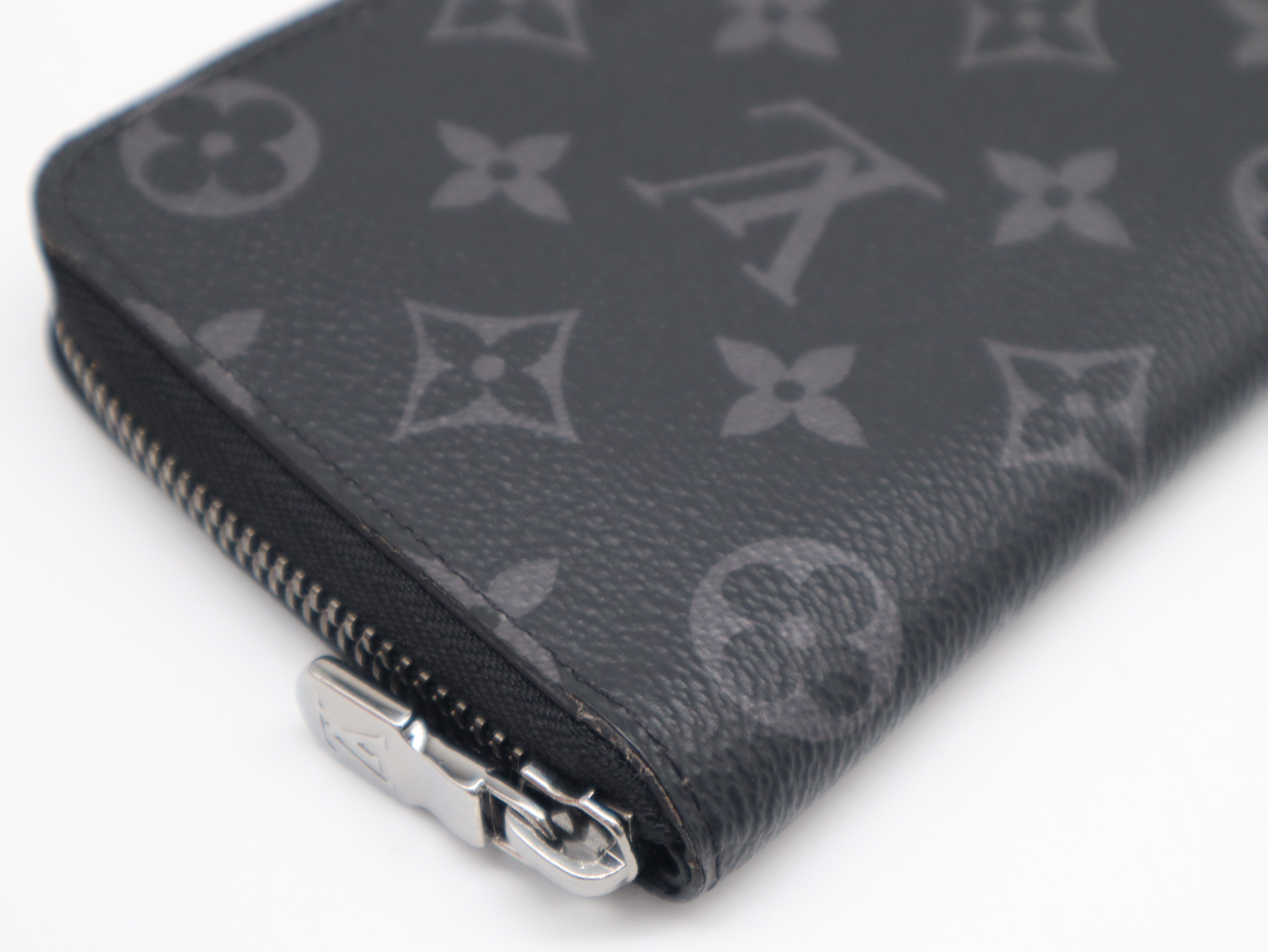 M62295 Monogram Eclipse Zippy Wallet Vertical, RFID tested, with box and dust bag. — view 7