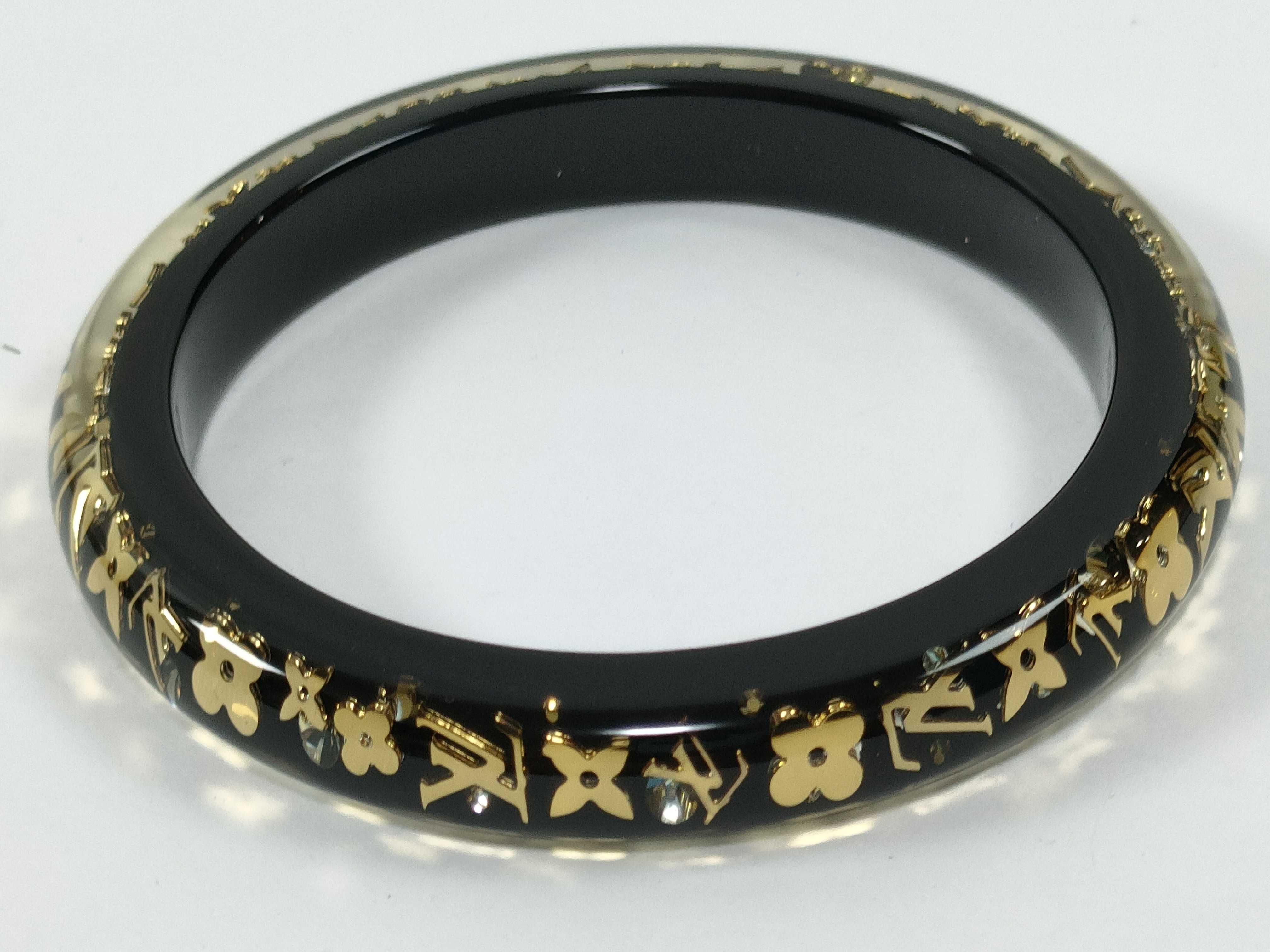 Bracelet Inclusion Bangle, Black — view 2