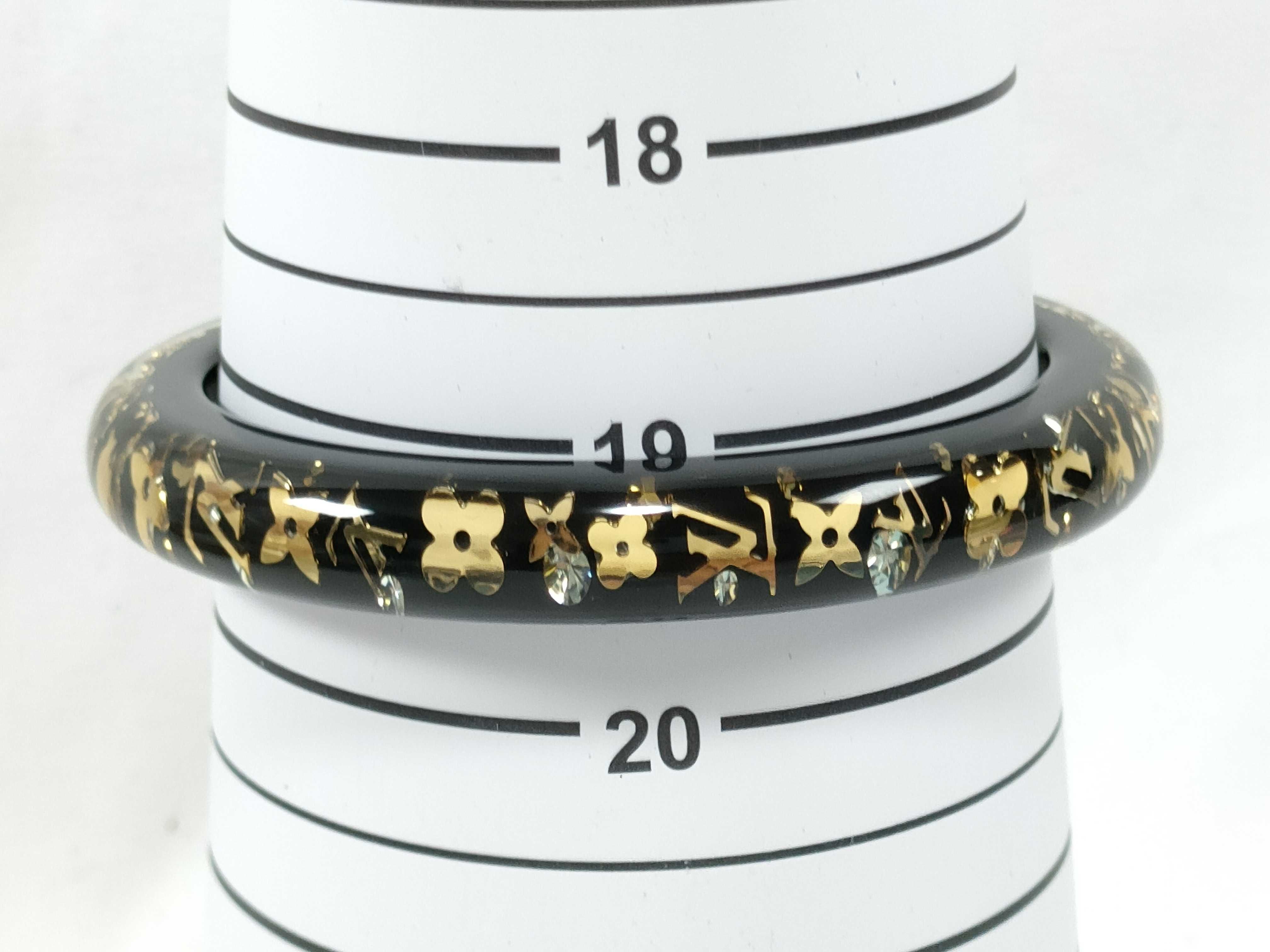 Bracelet Inclusion Bangle, Black — view 6