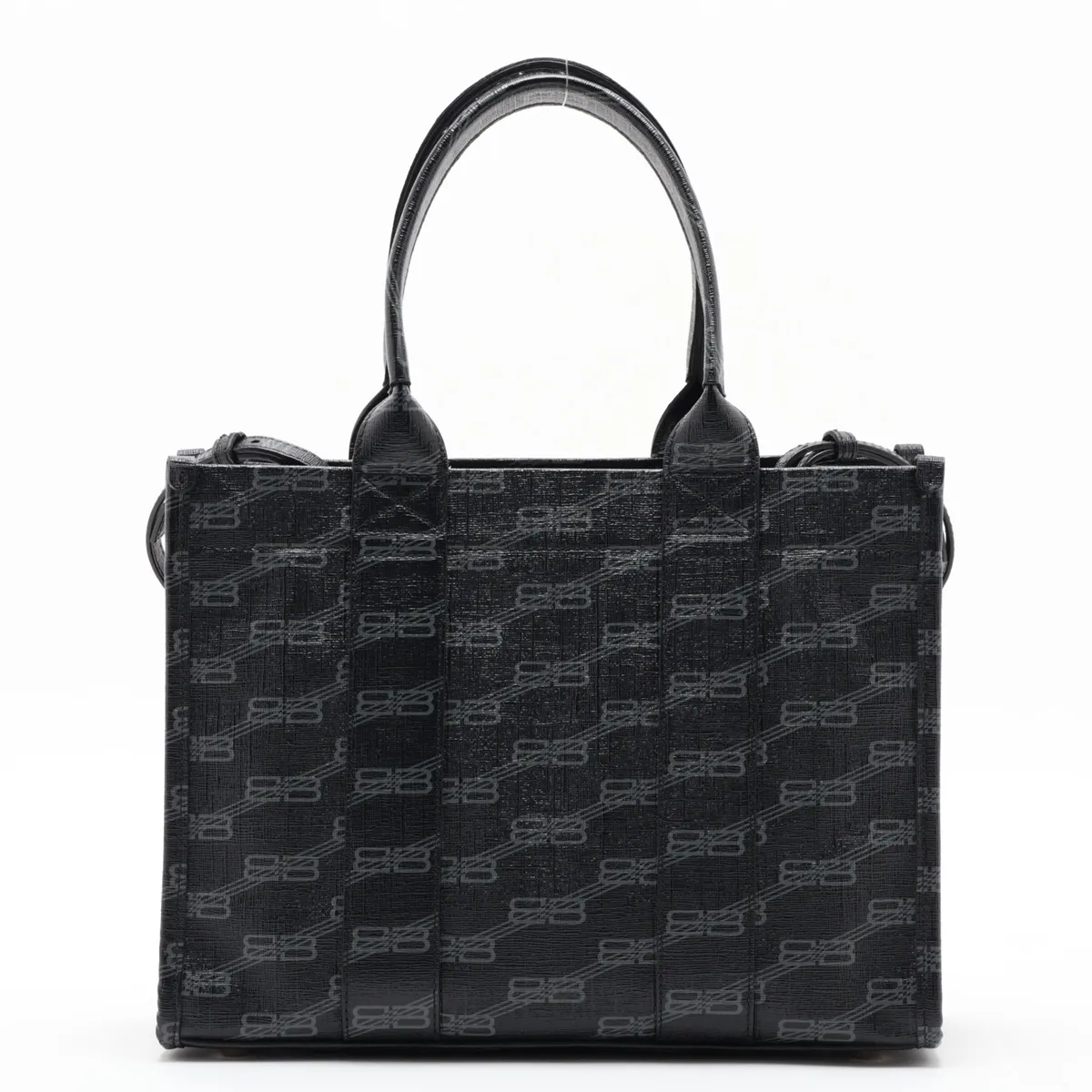 Hardware 671402 PVC 2-Way Handbag, Black — view 2