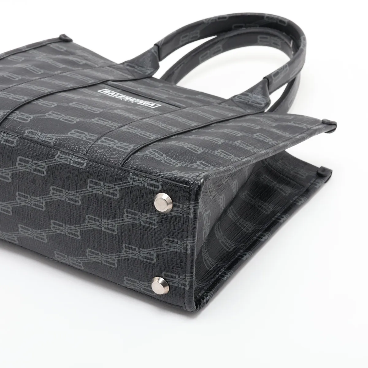 Hardware 671402 PVC 2-Way Handbag, Black — view 3