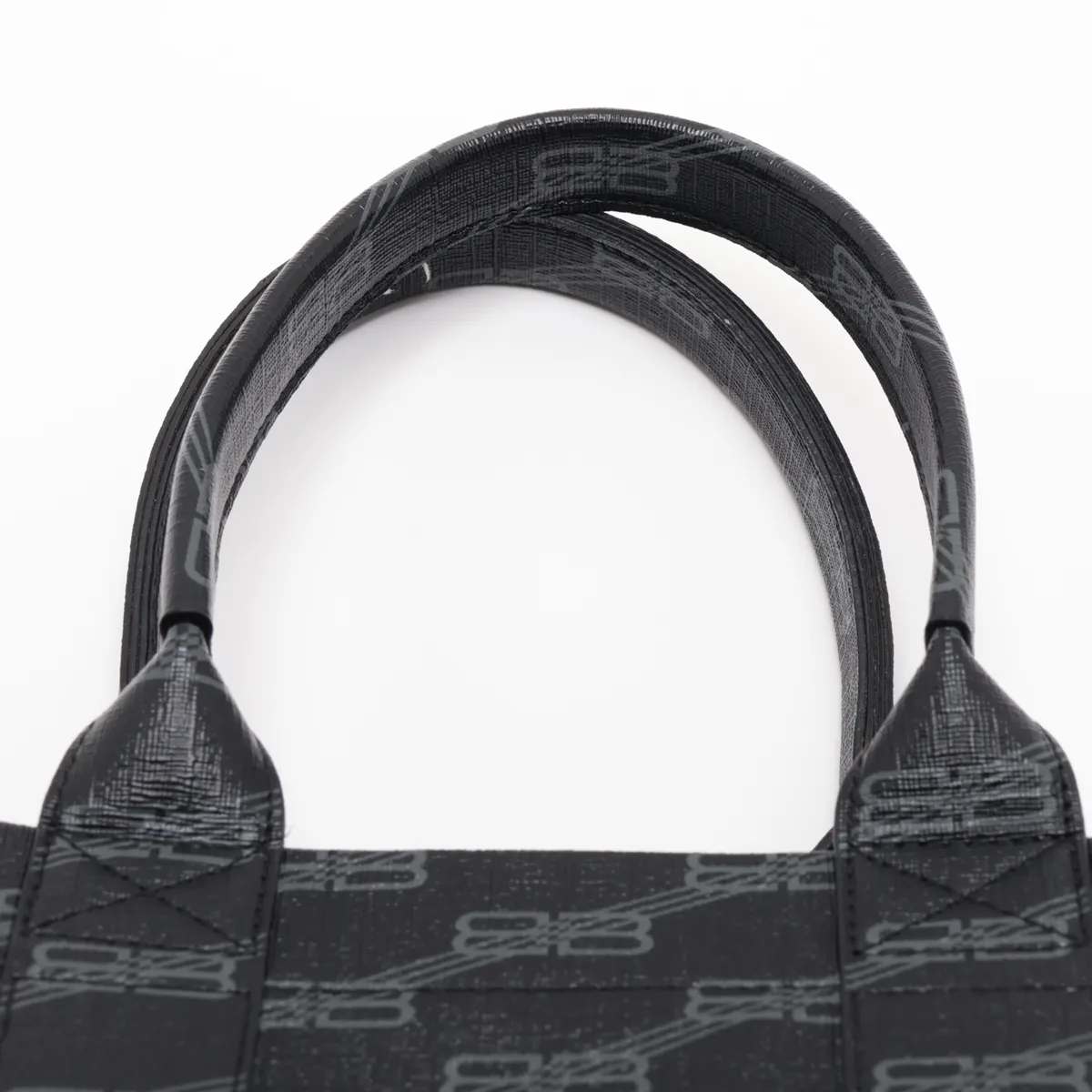 Hardware 671402 PVC 2-Way Handbag, Black — view 6
