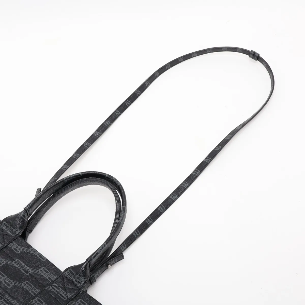 Hardware 671402 PVC 2-Way Handbag, Black — view 7
