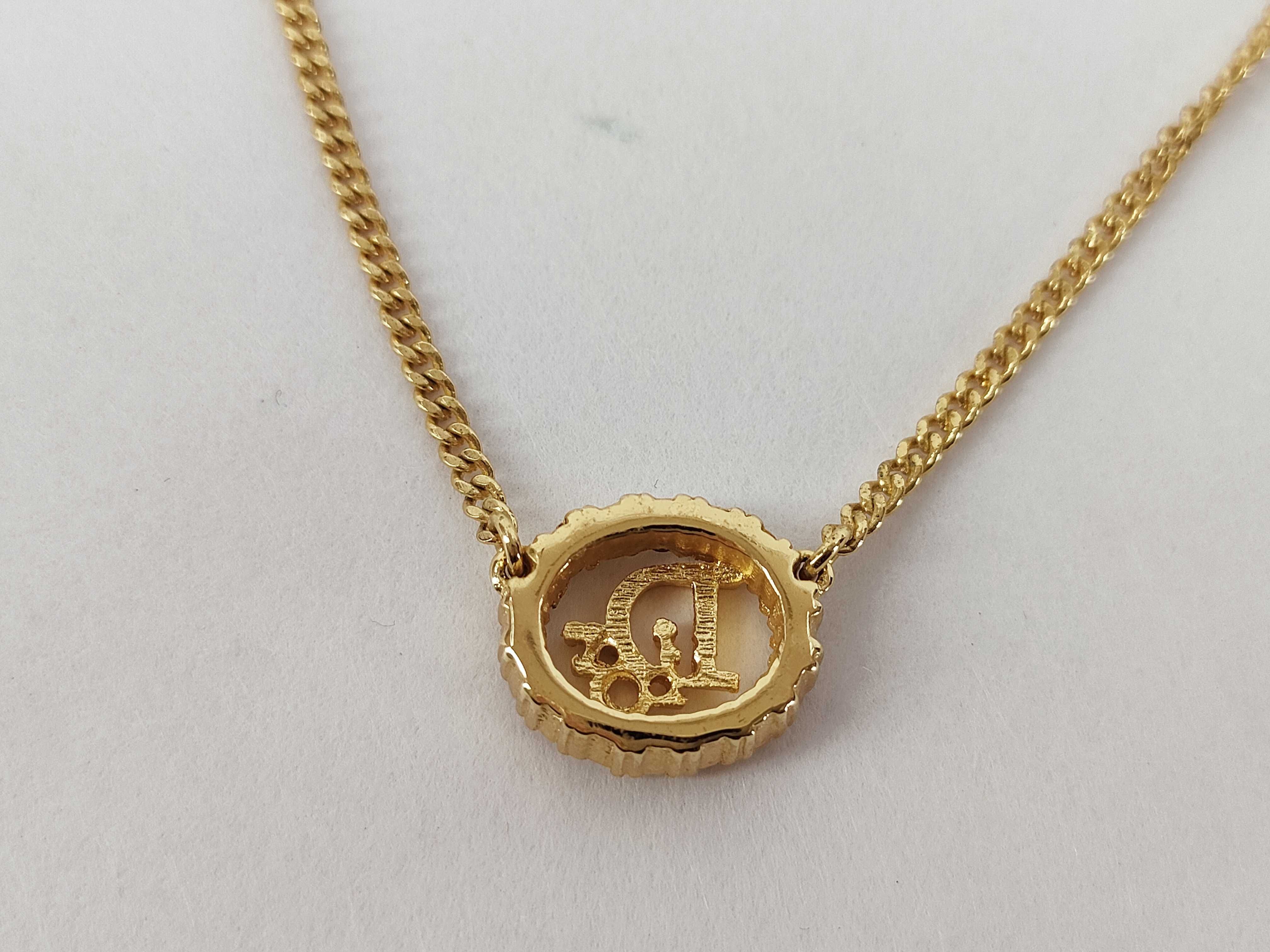 14-0911-1048 Dior necklace, no missing stones, 9,000 yen. — view 2