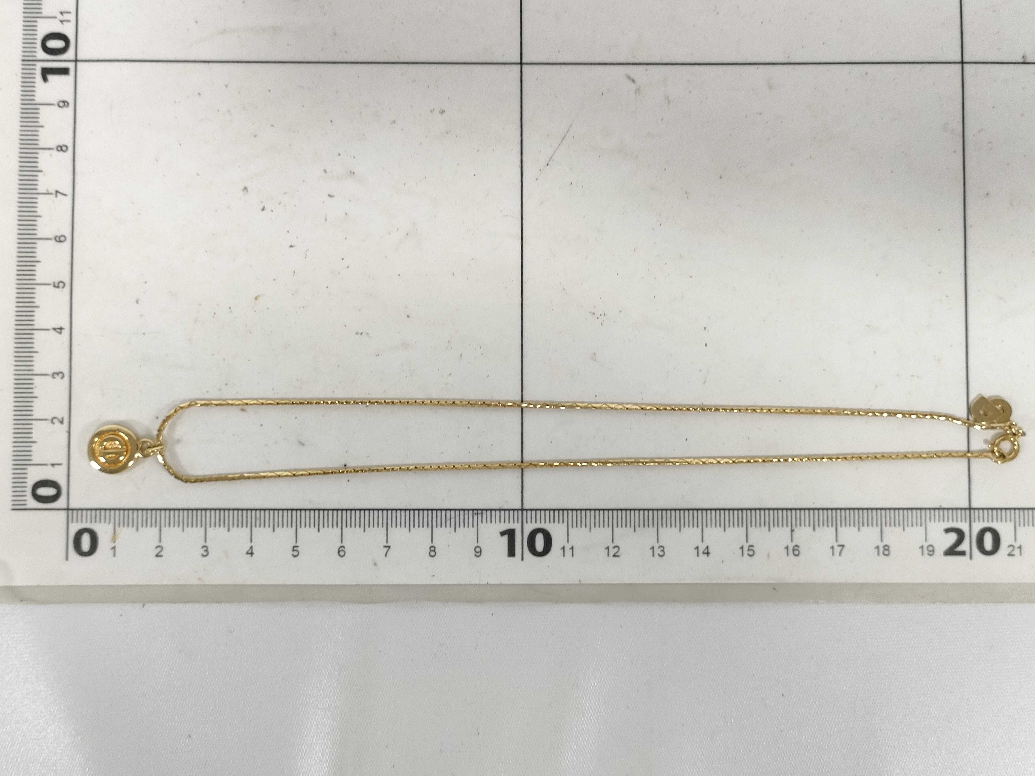 Gold Logo Necklace — view 6