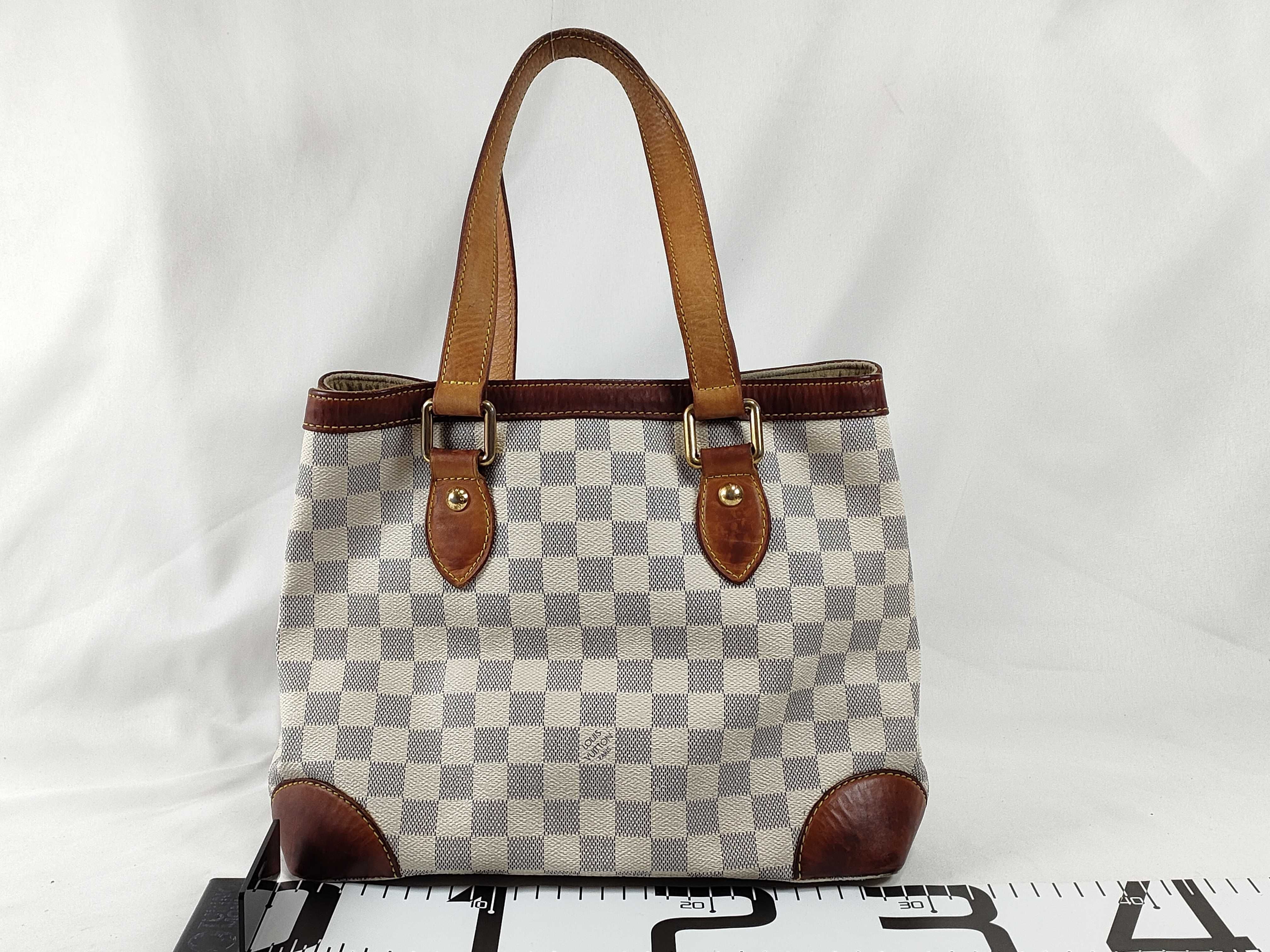 Damier Azur LV Damier Azur Hampstead PM N51207 CA4042 Tote Bag — view 2