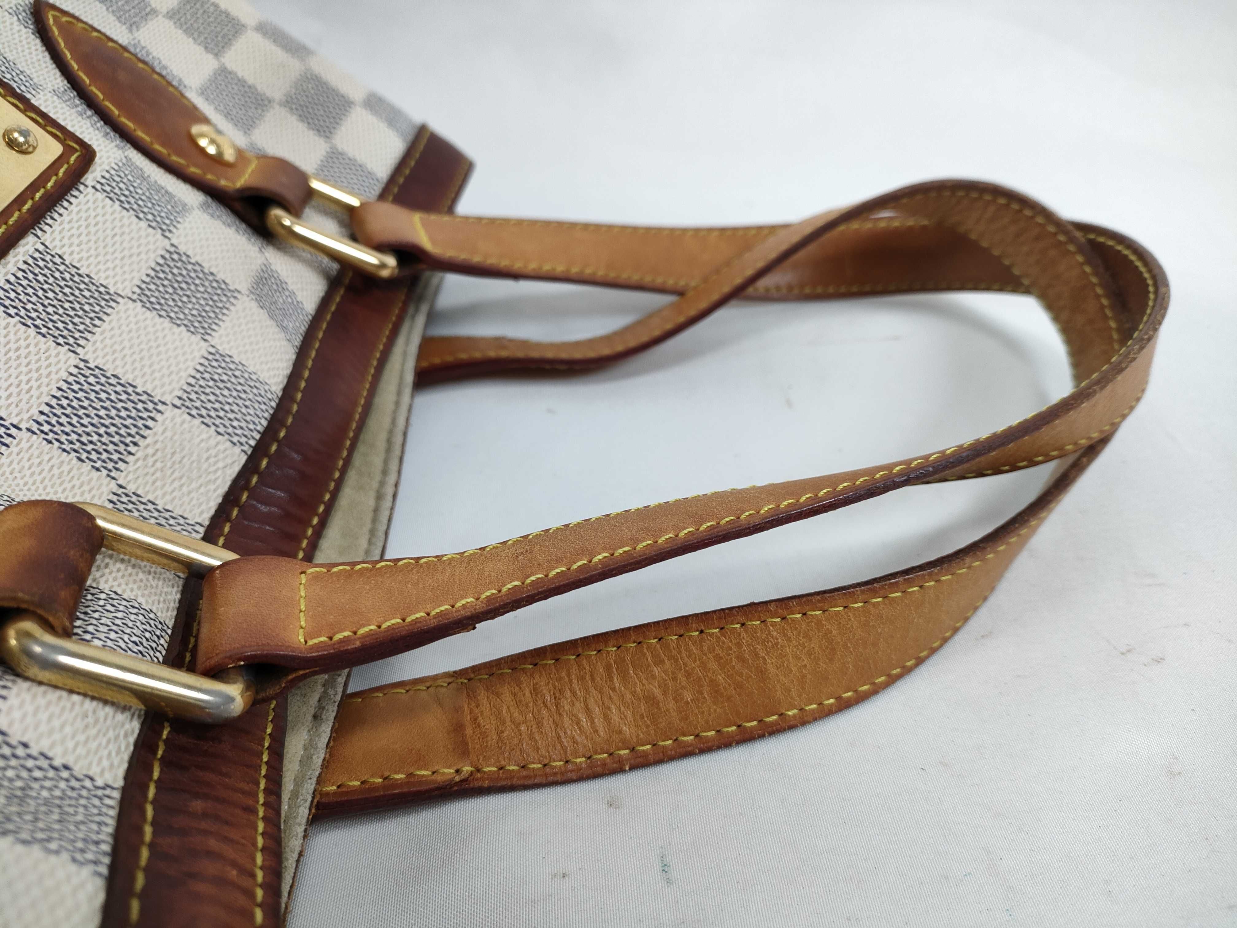 Damier Azur LV Damier Azur Hampstead PM N51207 CA4042 Tote Bag — view 3