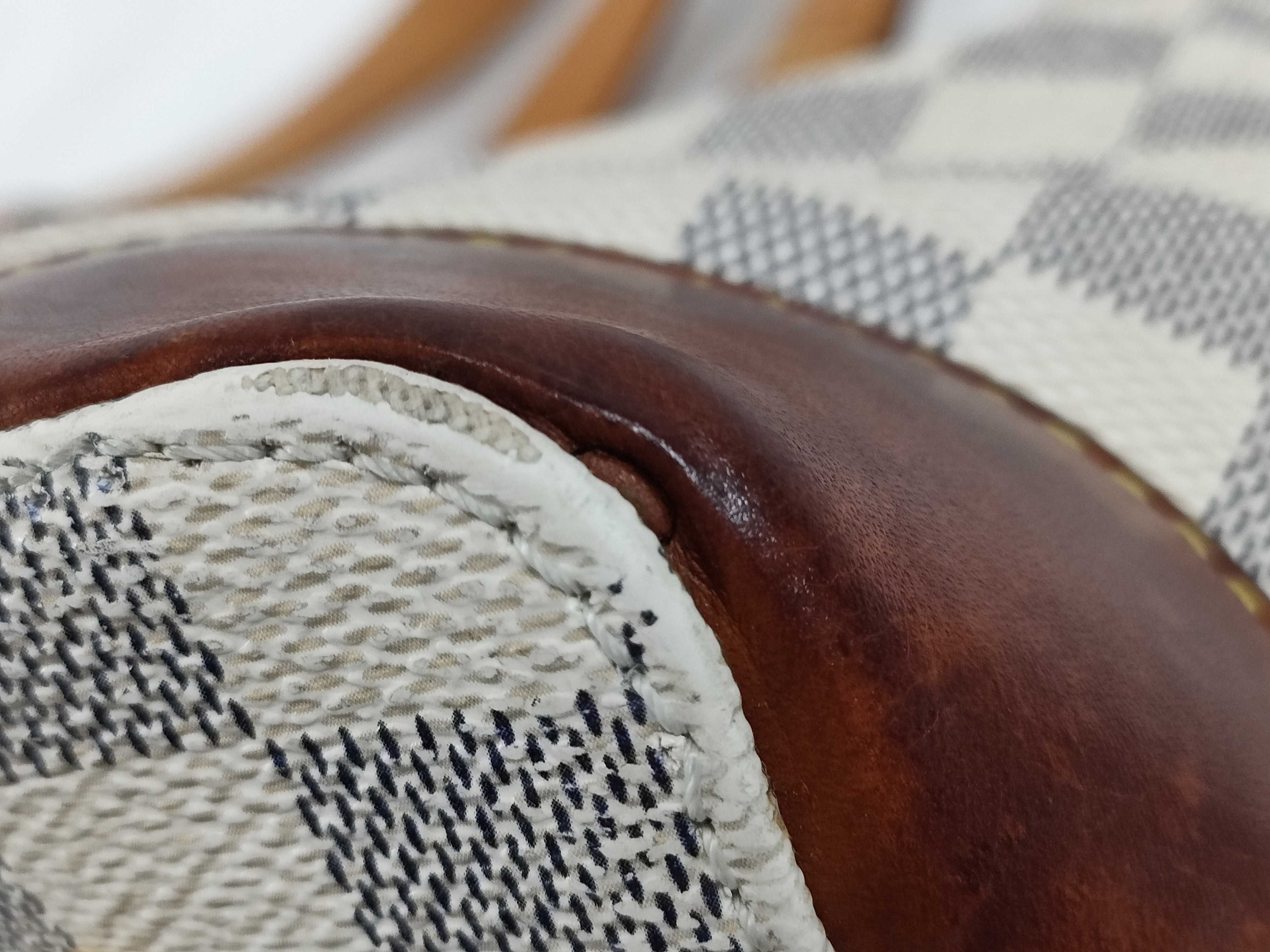 Damier Azur LV Damier Azur Hampstead PM N51207 CA4042 Tote Bag — view 6