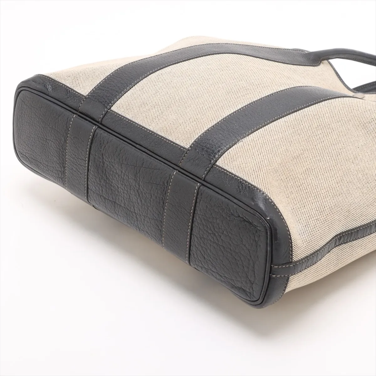 Garden File MM Toile Ash x Buffle Beige x Black Silver Hardware H:2004 — view 3
