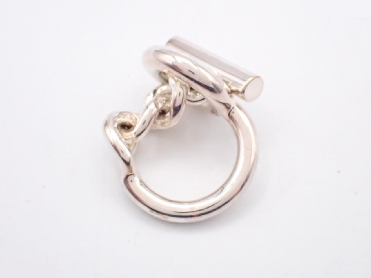 SV925/15.6g Croisette Ring, Stamped 50, Actual Size #8.5 — view 3