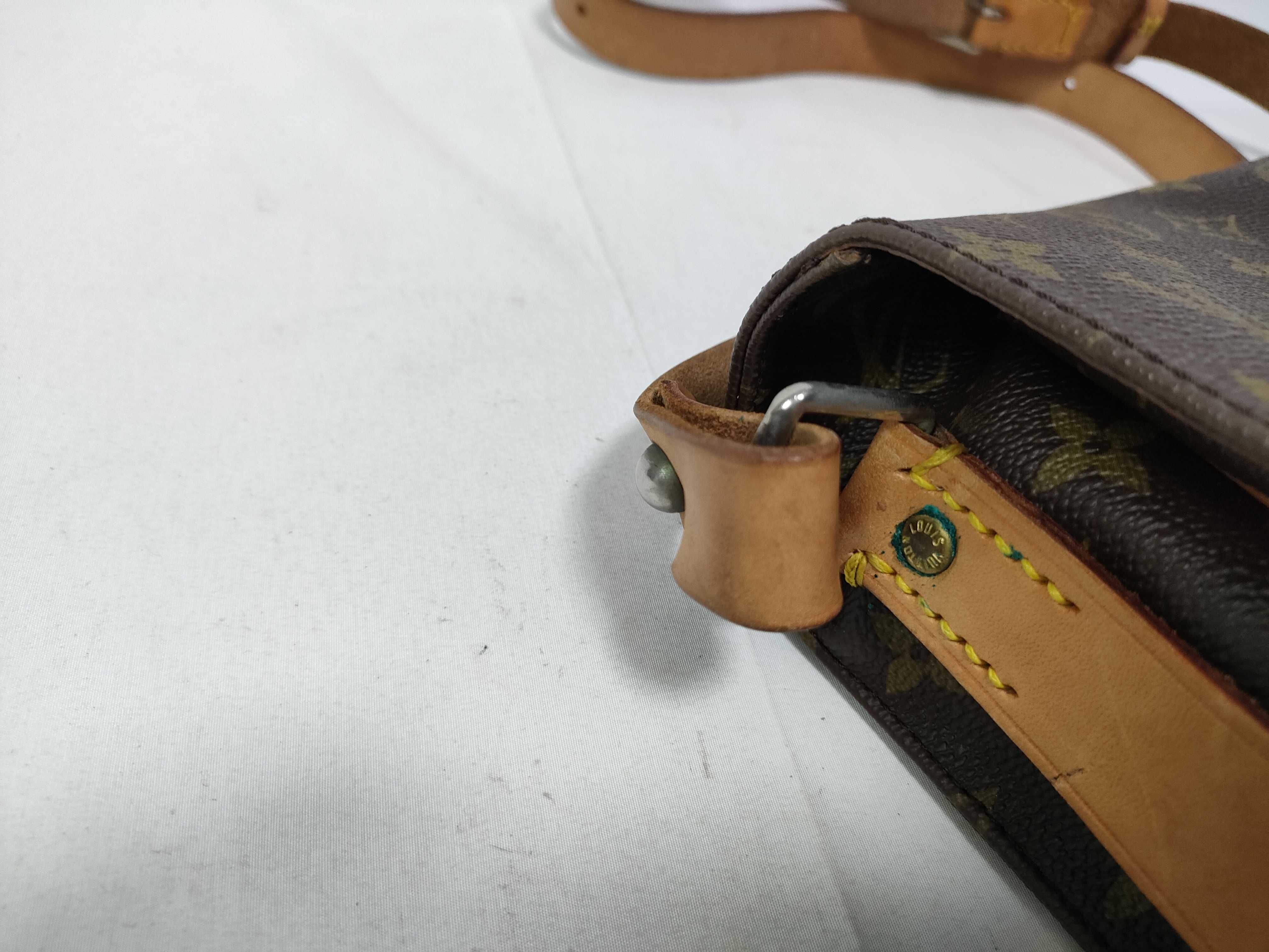 Monogram Louis Vuitton Monogram M51253 Cartouchiere MM 841 Shoulder Bag — view 11