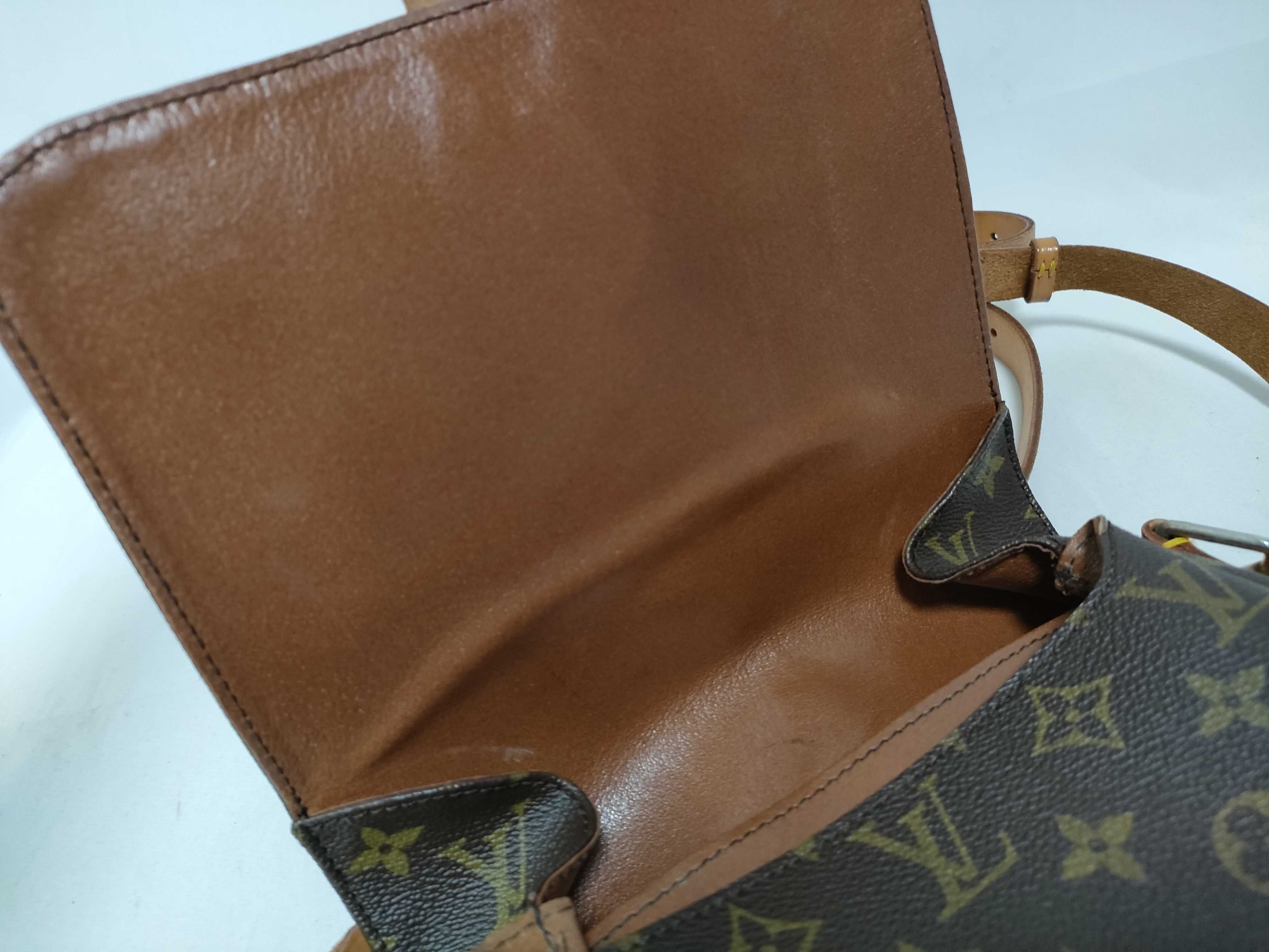 Monogram Louis Vuitton Monogram M51253 Cartouchiere MM 841 Shoulder Bag — view 13
